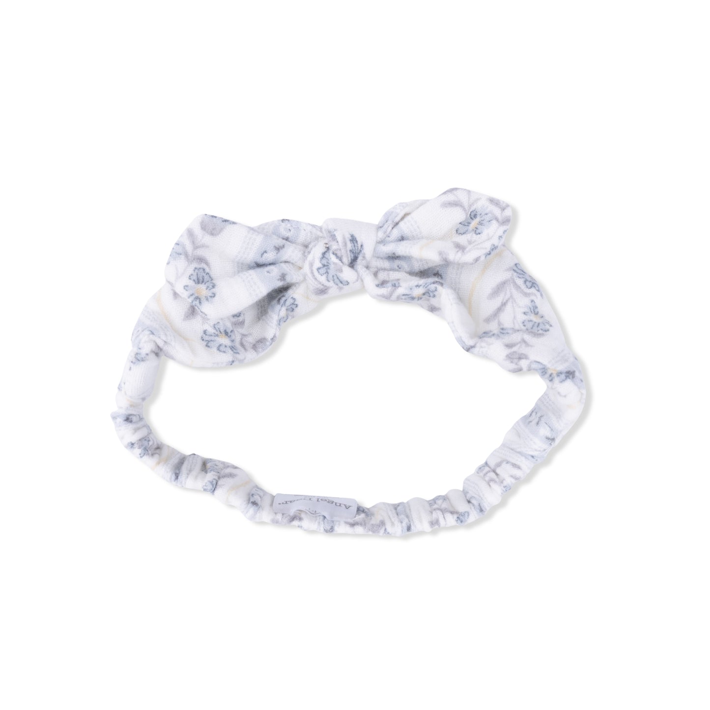 Kimberly Floral Stripe - Knot Headband-Angel Dear