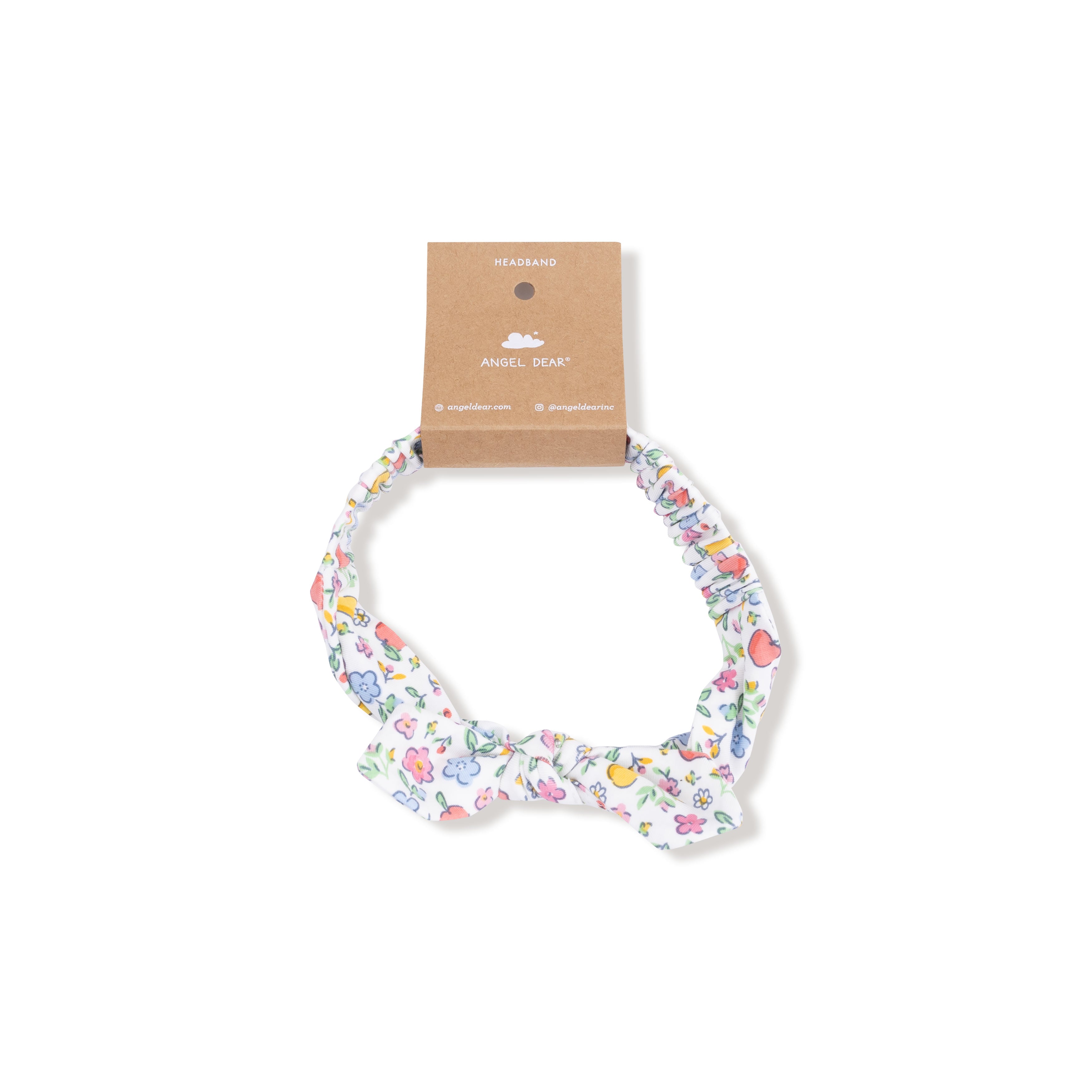 Knot Headband in our  Fall Fruit Floral print from Angel Dear