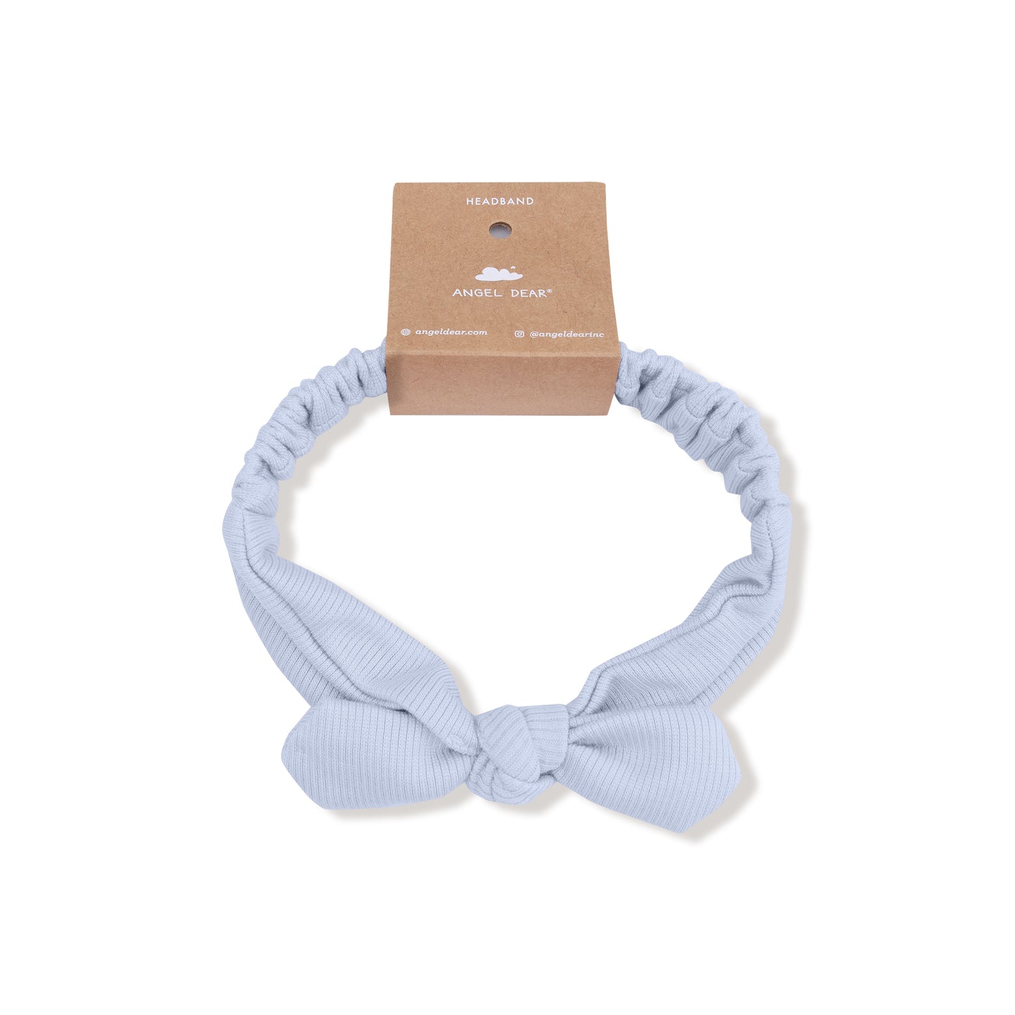 Knot Headband in our Niagara Mist print from Angel Dear