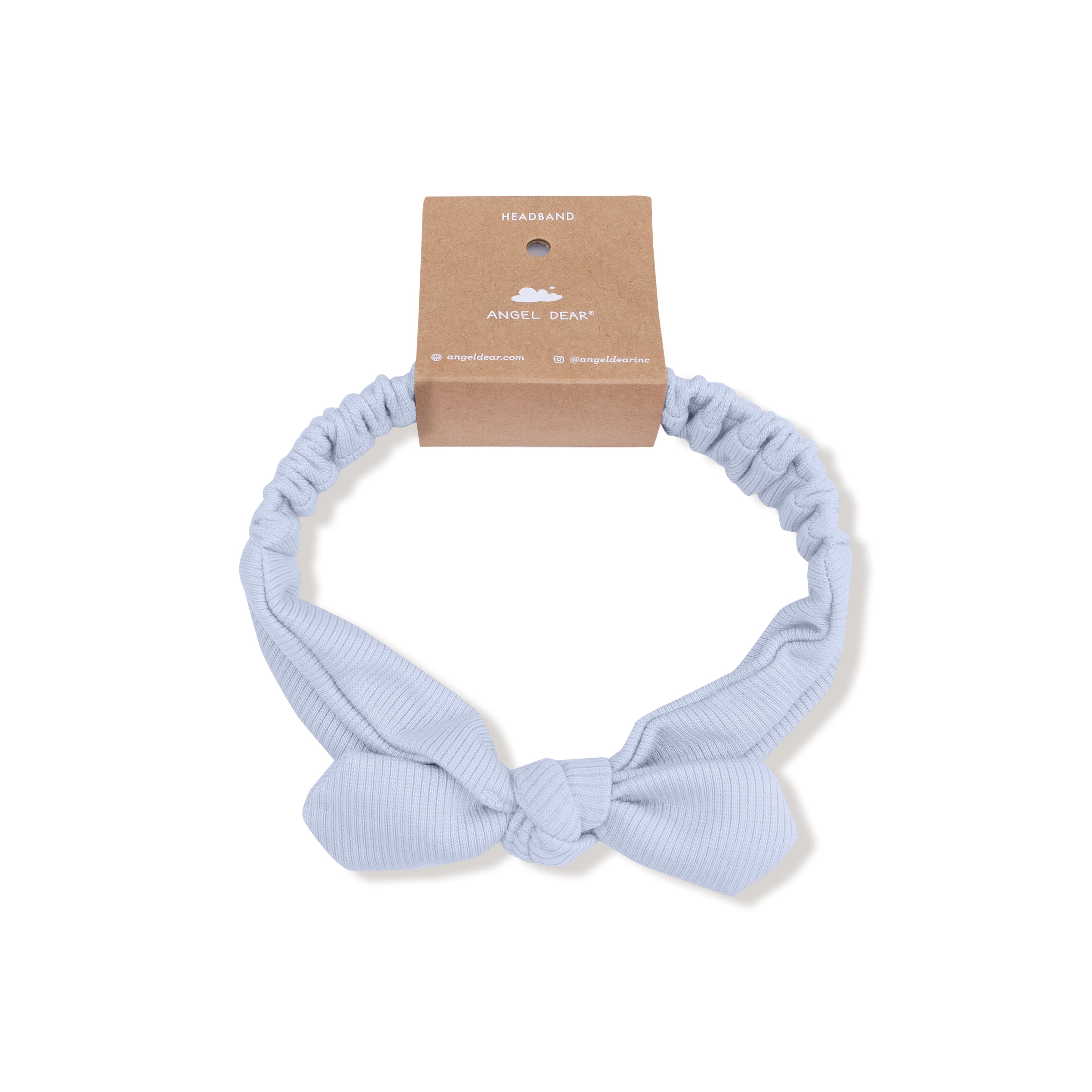 Knot Headband in our Niagara Mist print from Angel Dear