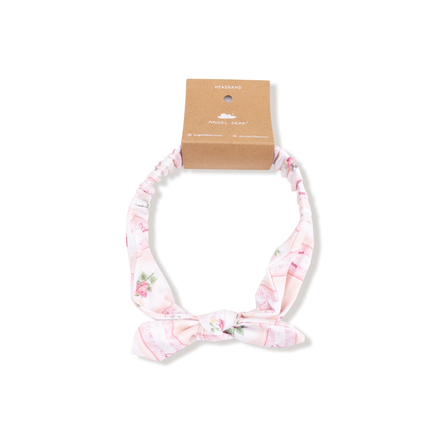 Knot Headband in our  Ogee Lace Floral print from Angel Dear
