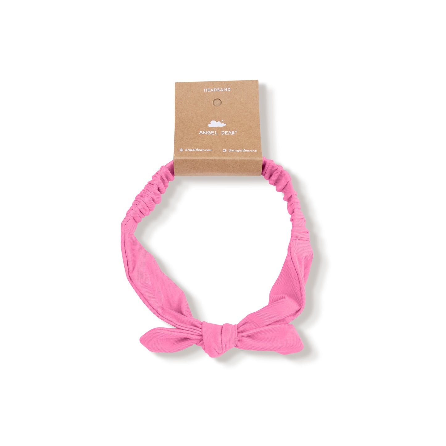 Knot Headband in our Pink Power print from Angel Dear