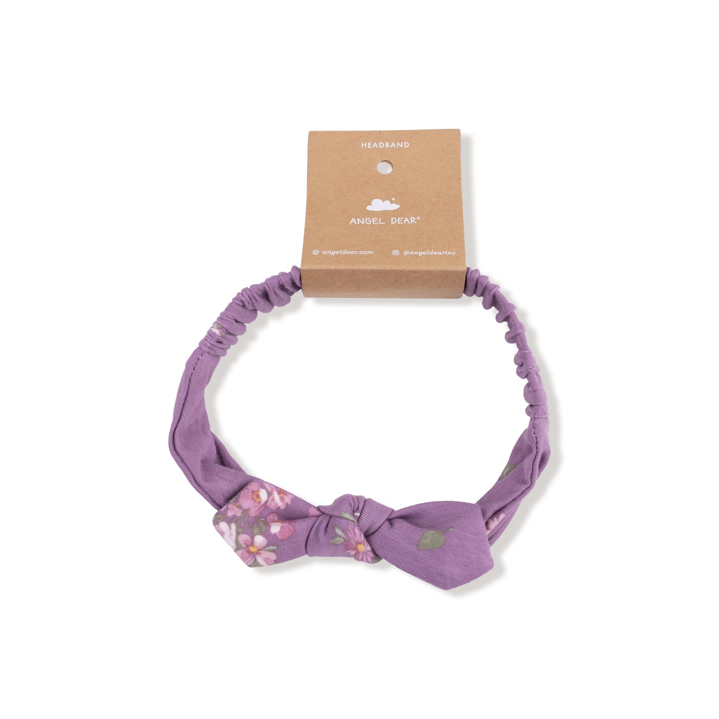 Knot Headband in our  Woodsorrel print from Angel Dear