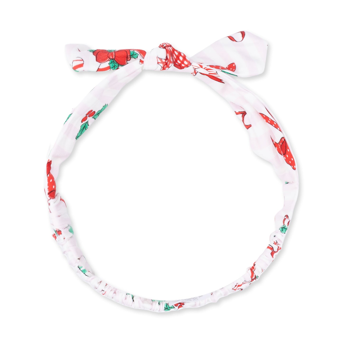 Bows & Candy Canes - Knot Headband