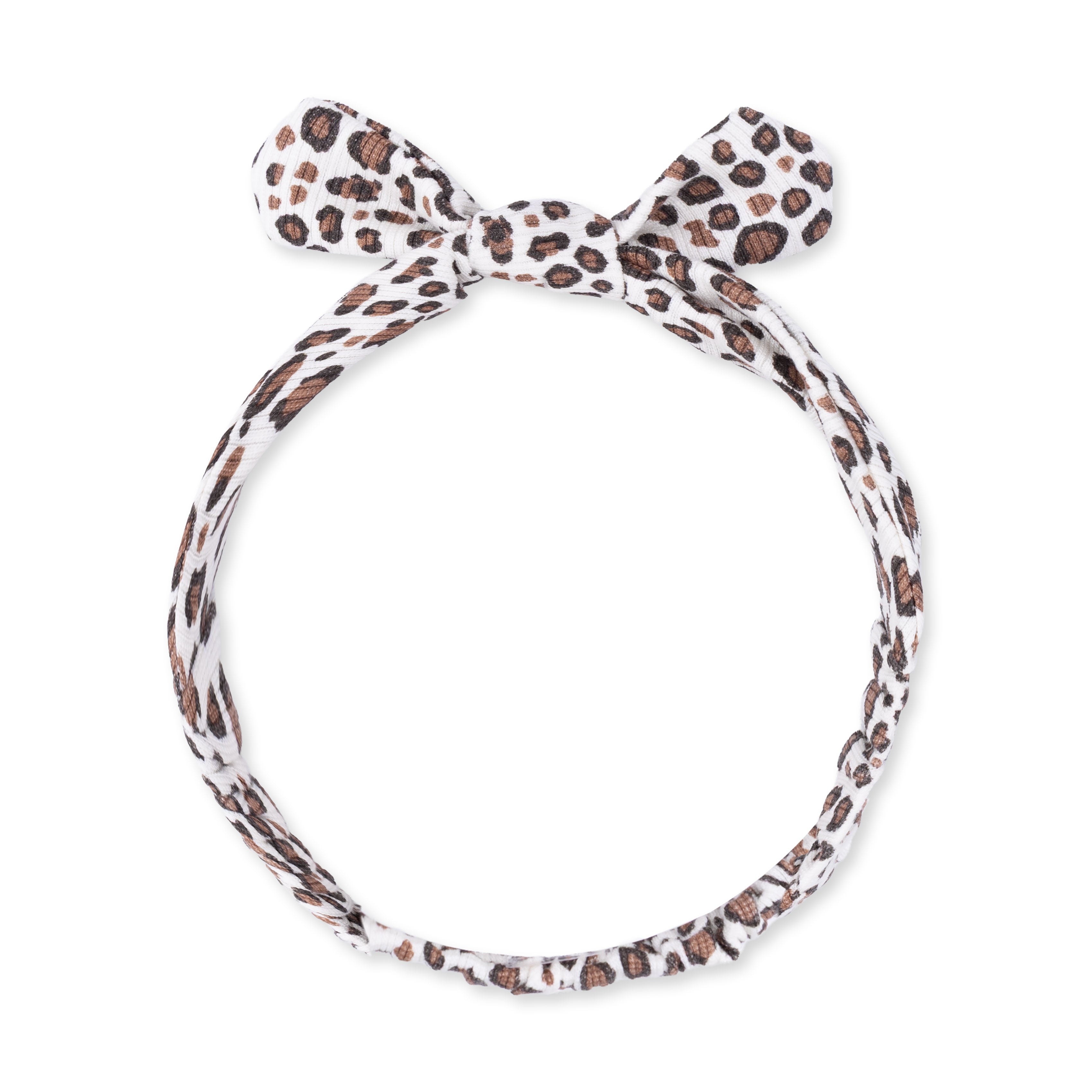 Leopard Rib - Knot Headband