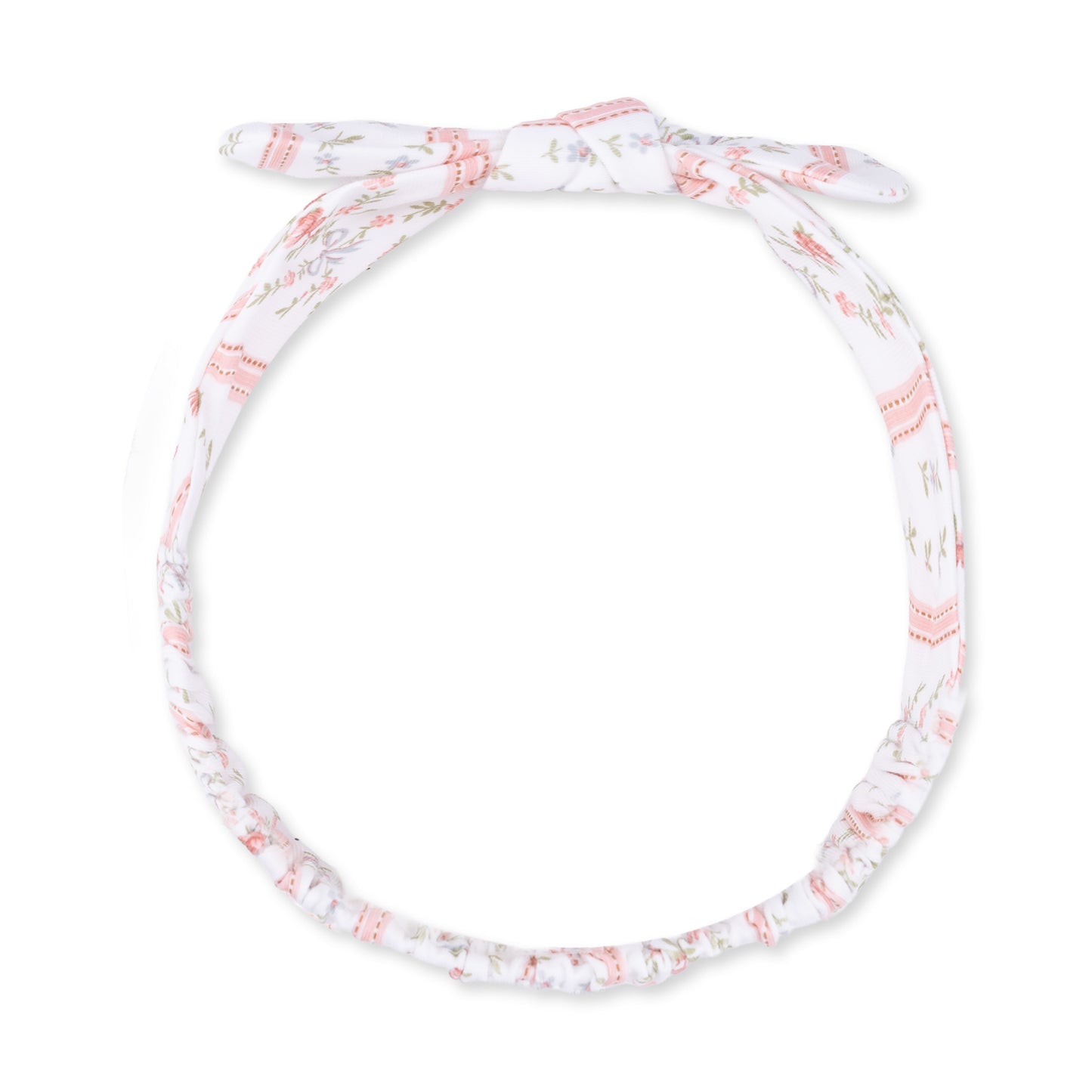 Marnie Rosebud Stripe - Knot Headband