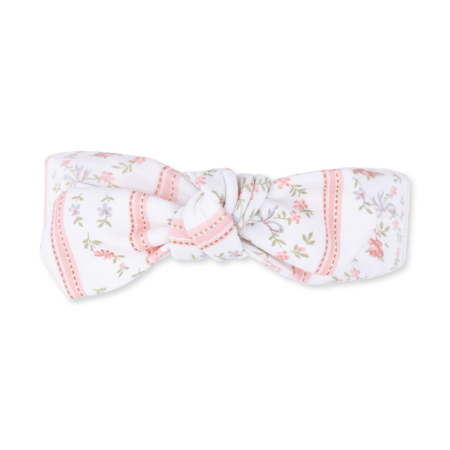 Marnie Rosebud Stripe - Knot Headband