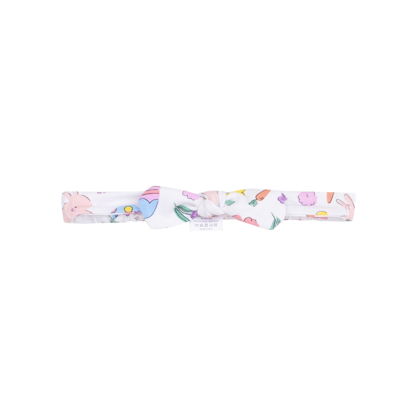Knot Headband - Easter Bunnies Pink-Angel Dear
