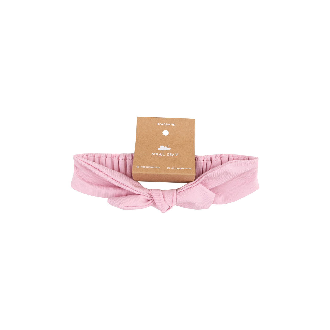 Knot Headband - Solid Cameo Pink