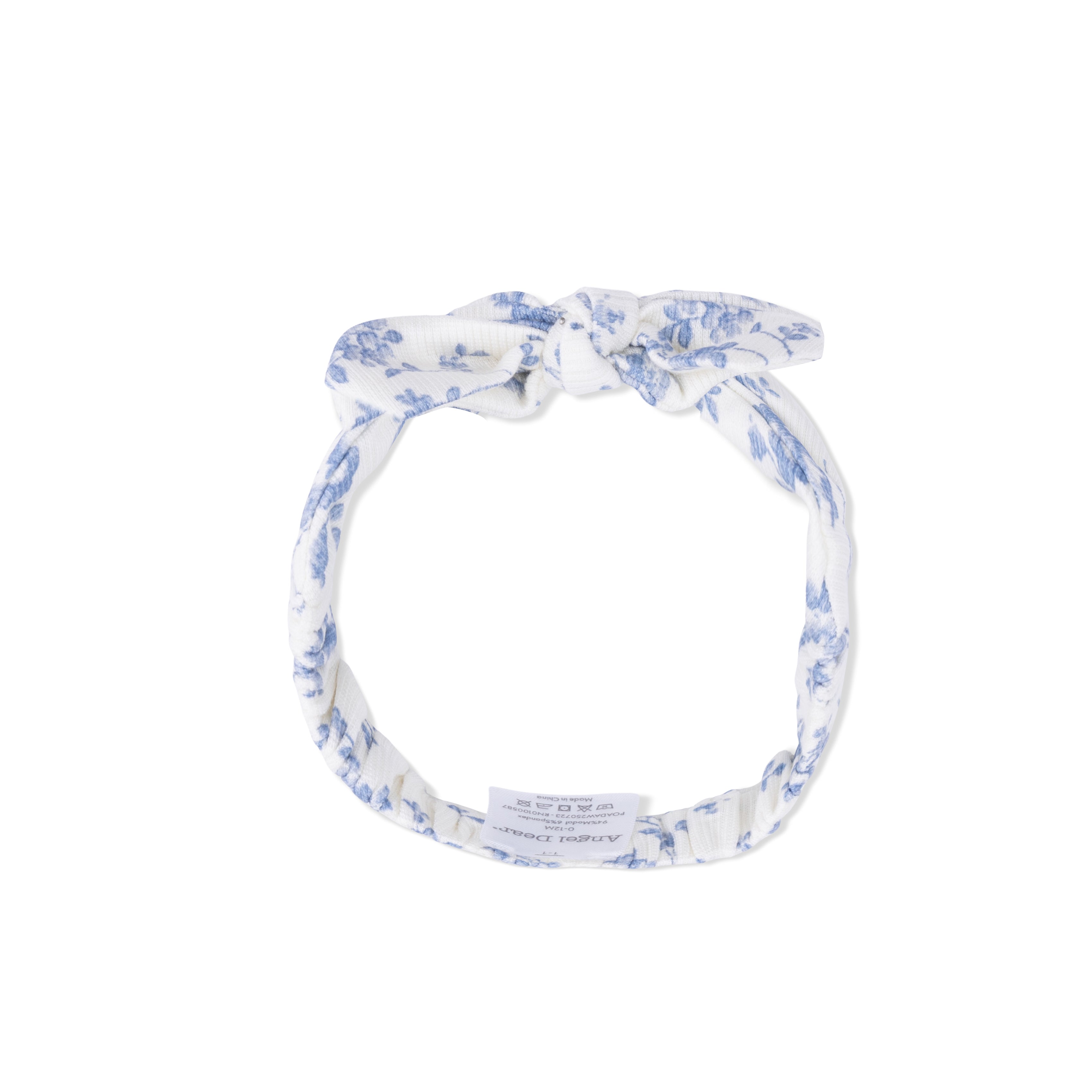 Baby Blue Vines Floral - Knot Headband