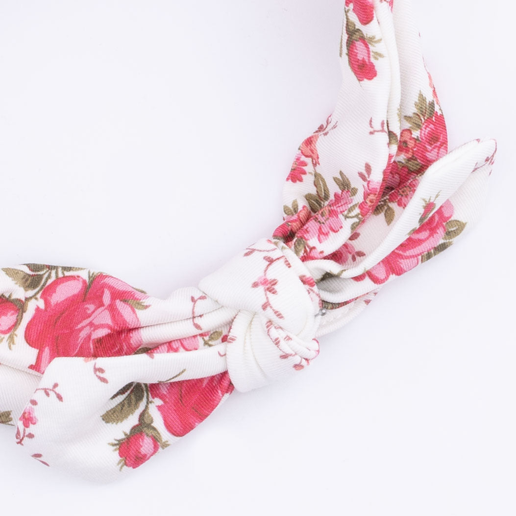 Elegant Roses - Knot Headband