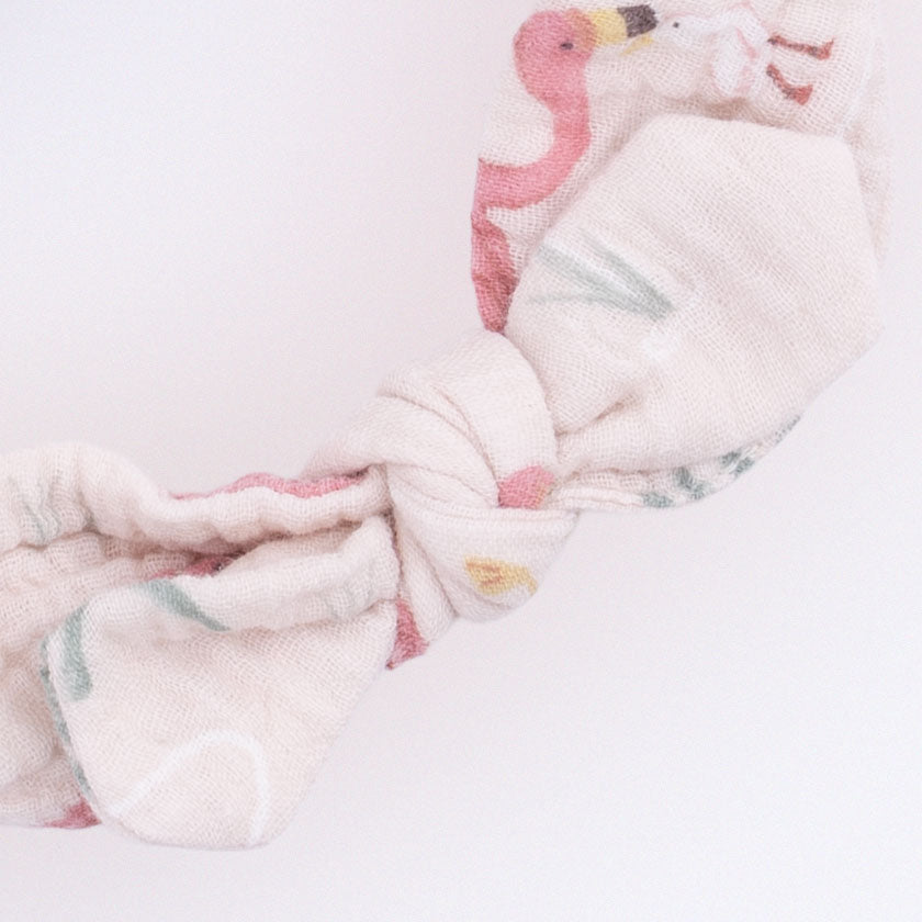 Flamingos - Knot Headband-Angel Dear