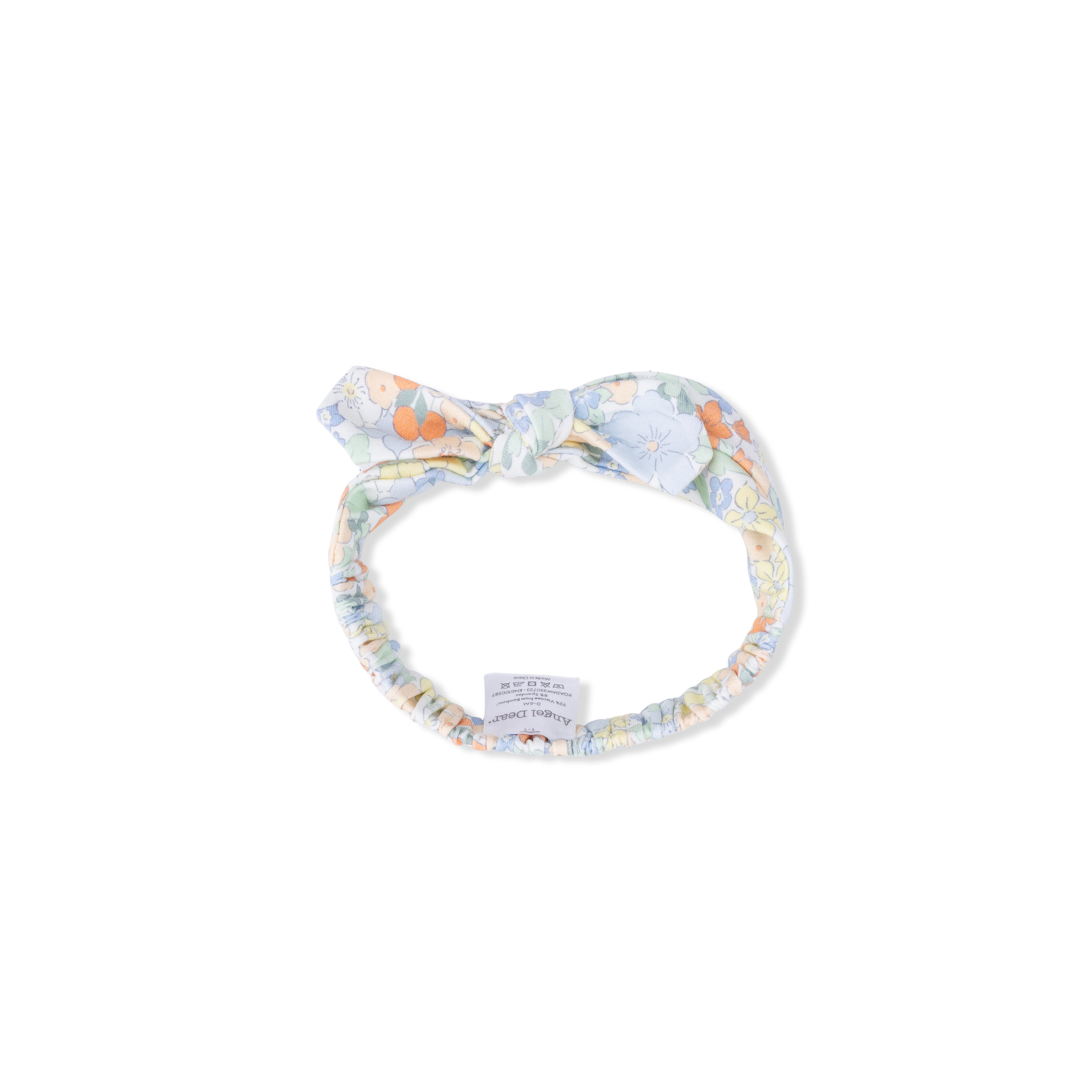 Georgia Floral - 2 Way Ruffle Back Zipper Footie & Headband Set-Angel Dear