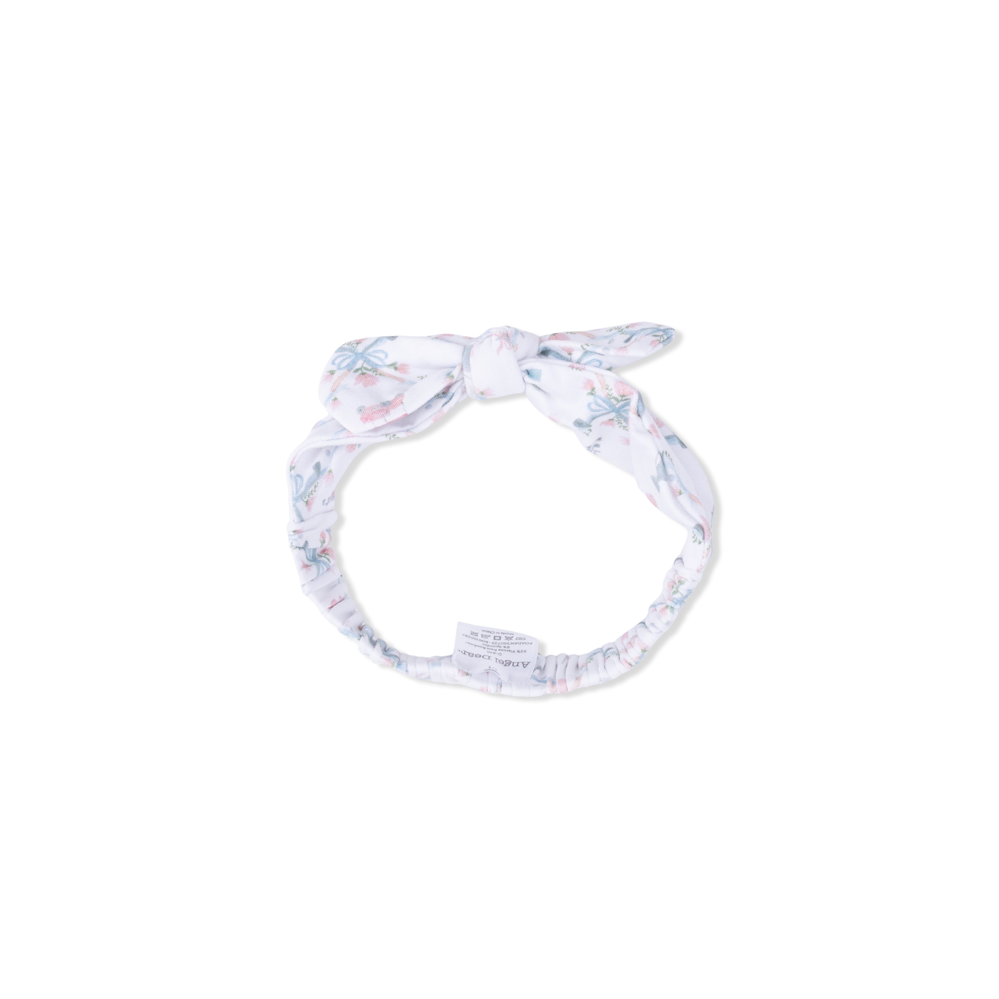 Golf Trellis Pink - Knot Headband-Angel Dear