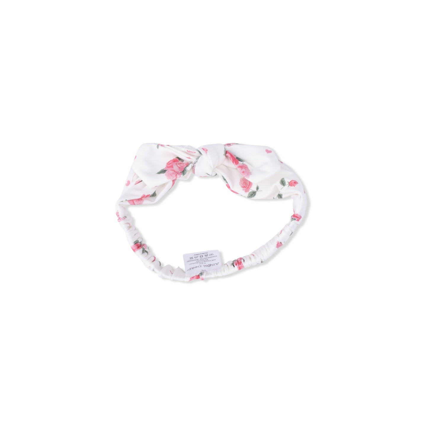 Pink Rosettes - Knot Headband-Angel Dear