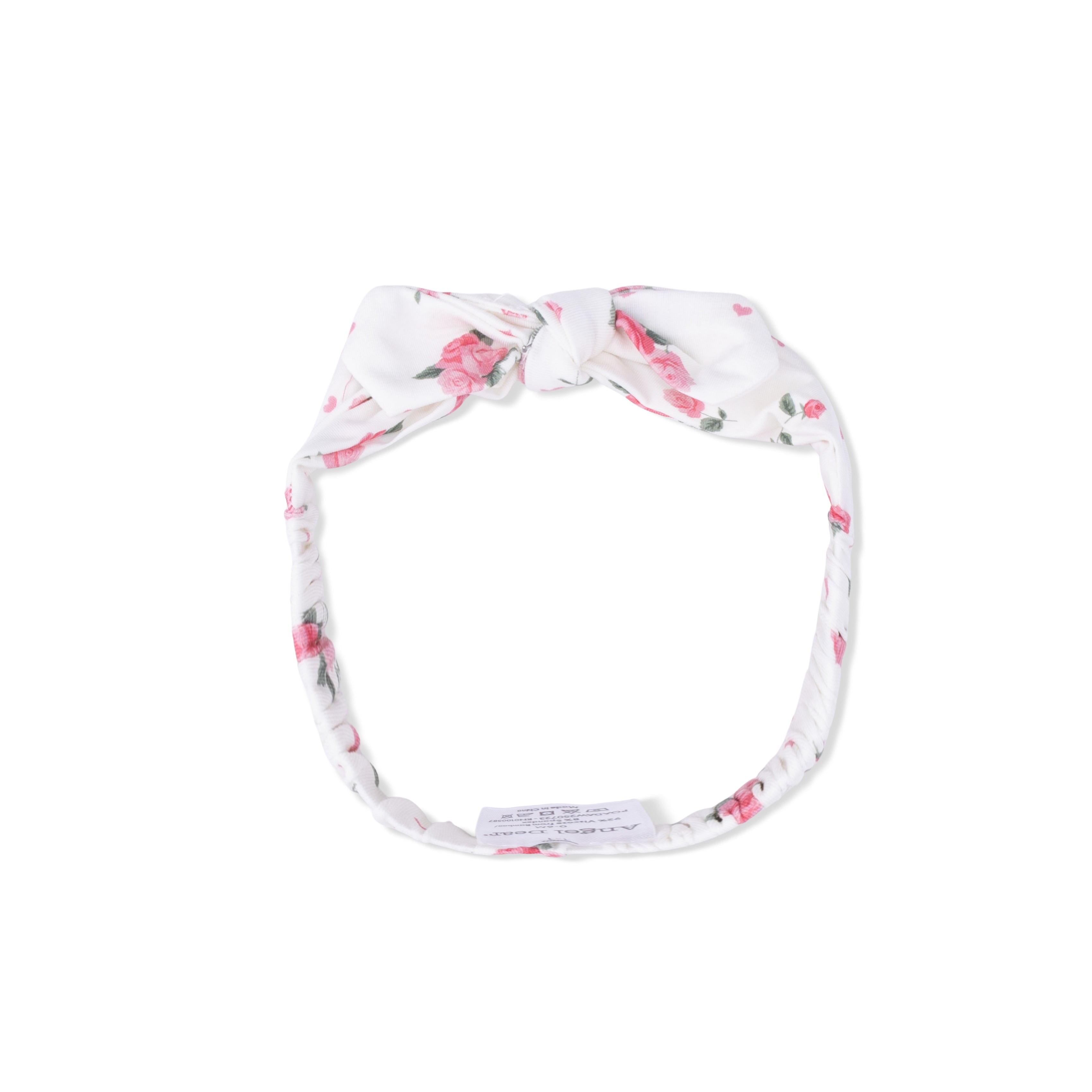 Pink Rosettes - Knot Headband