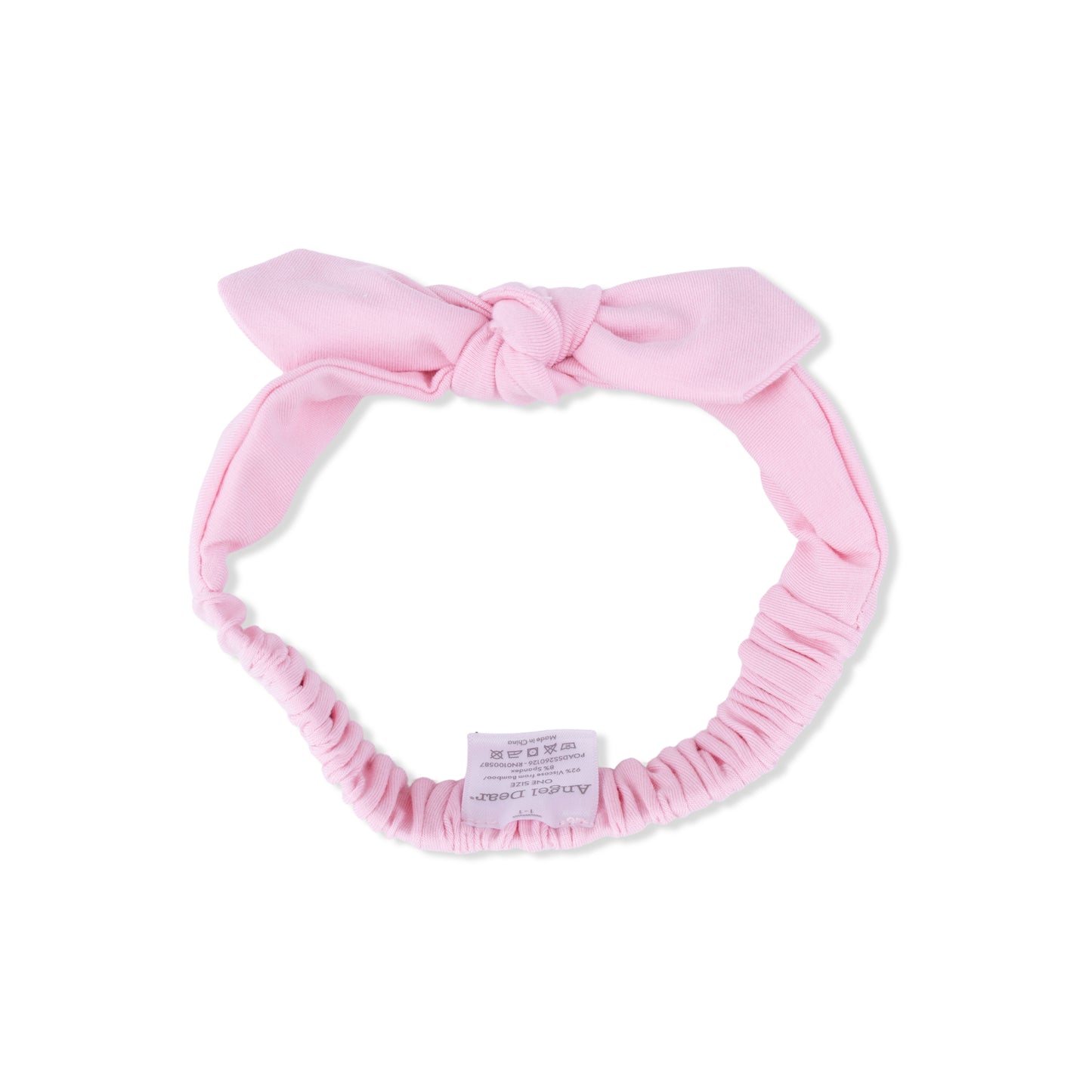 Solid Romance Rose  - Knot Headband-Angel Dear
