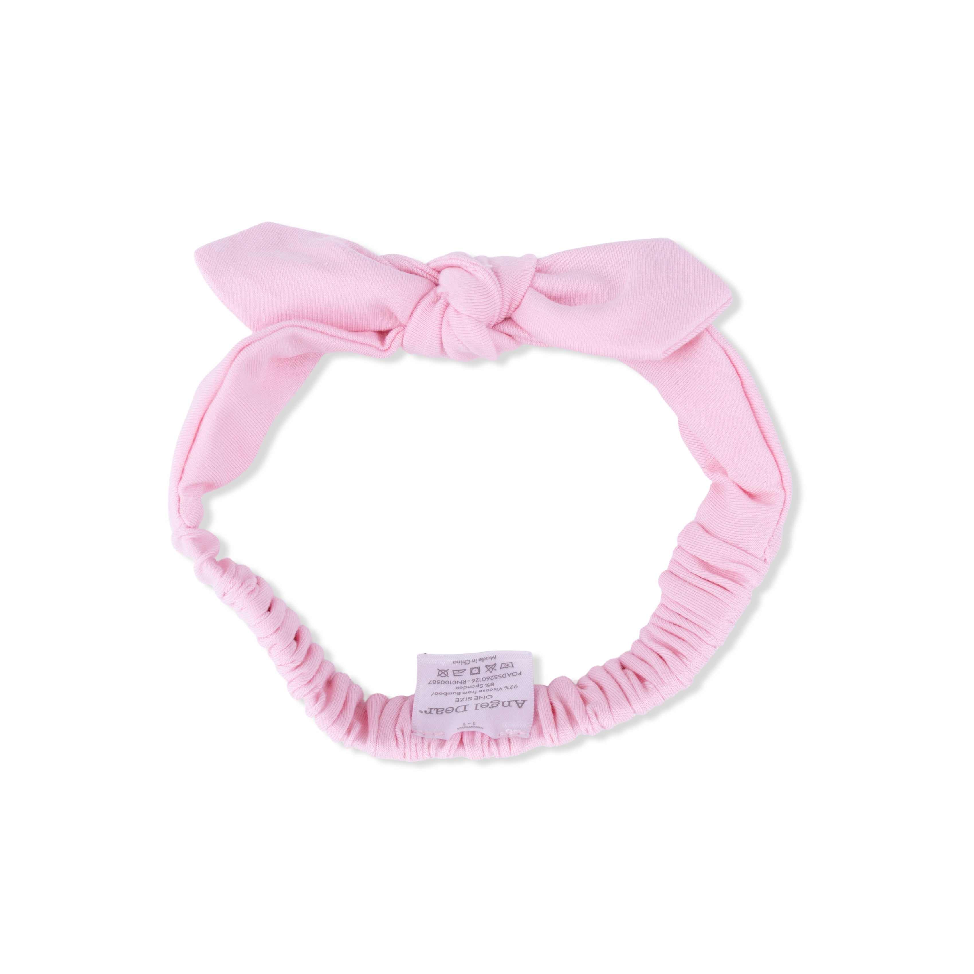 Solid Romance Rose  - Knot Headband-Angel Dear