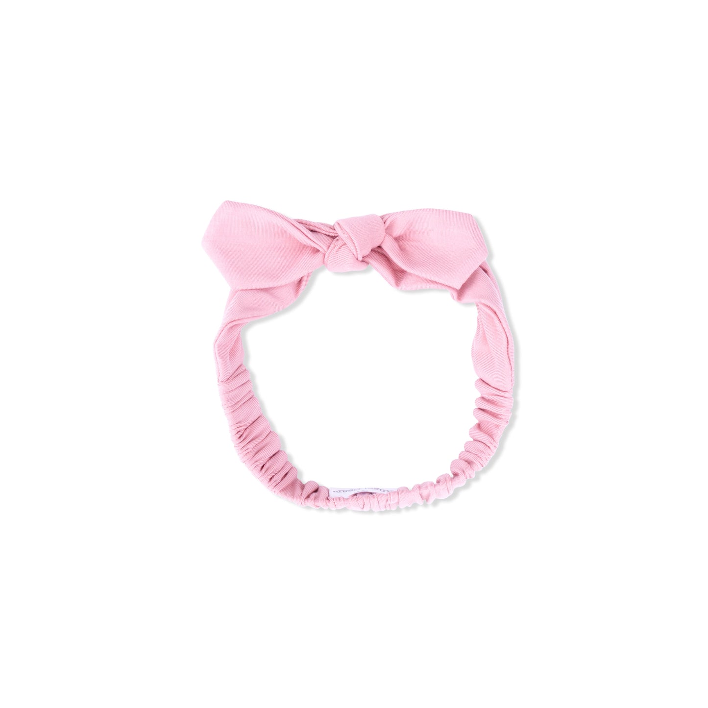 Solid Poignant Pink Bamboo - Knot Headband-Angel Dear