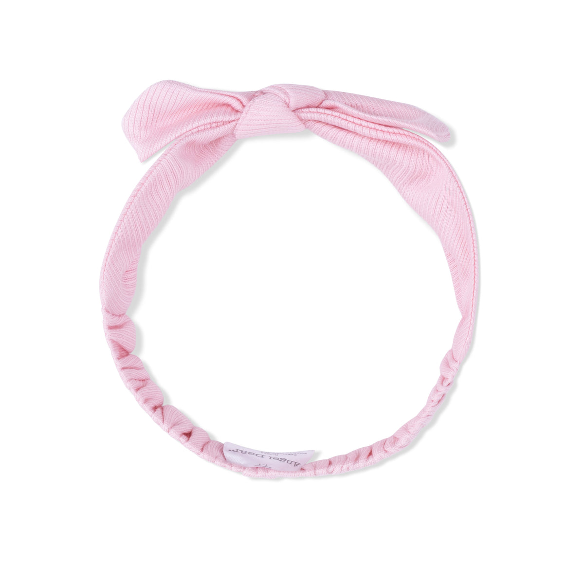 Solid Romance Rose Rib - Knot Headband