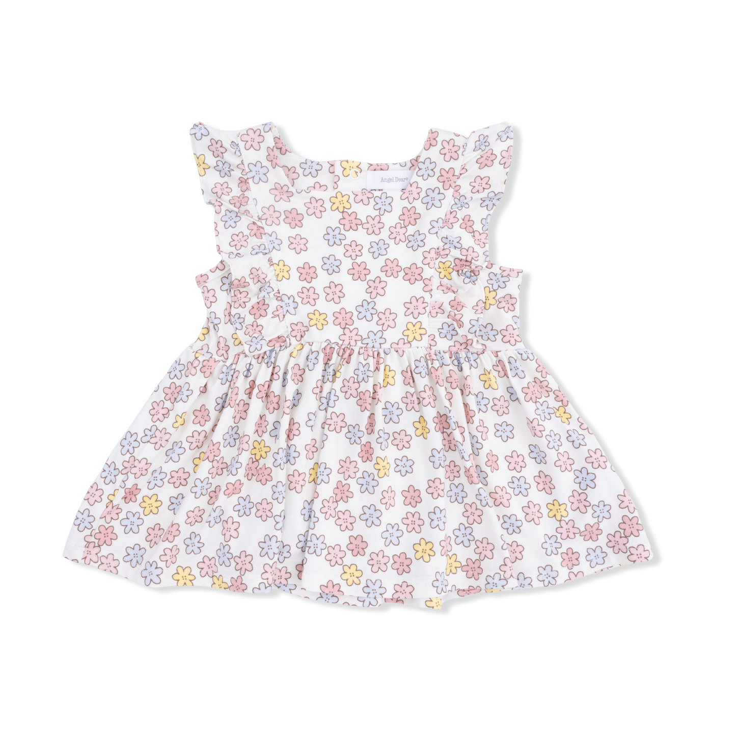 Sarah Floral - Ruffle Tank and Bike Short-Angel Dear