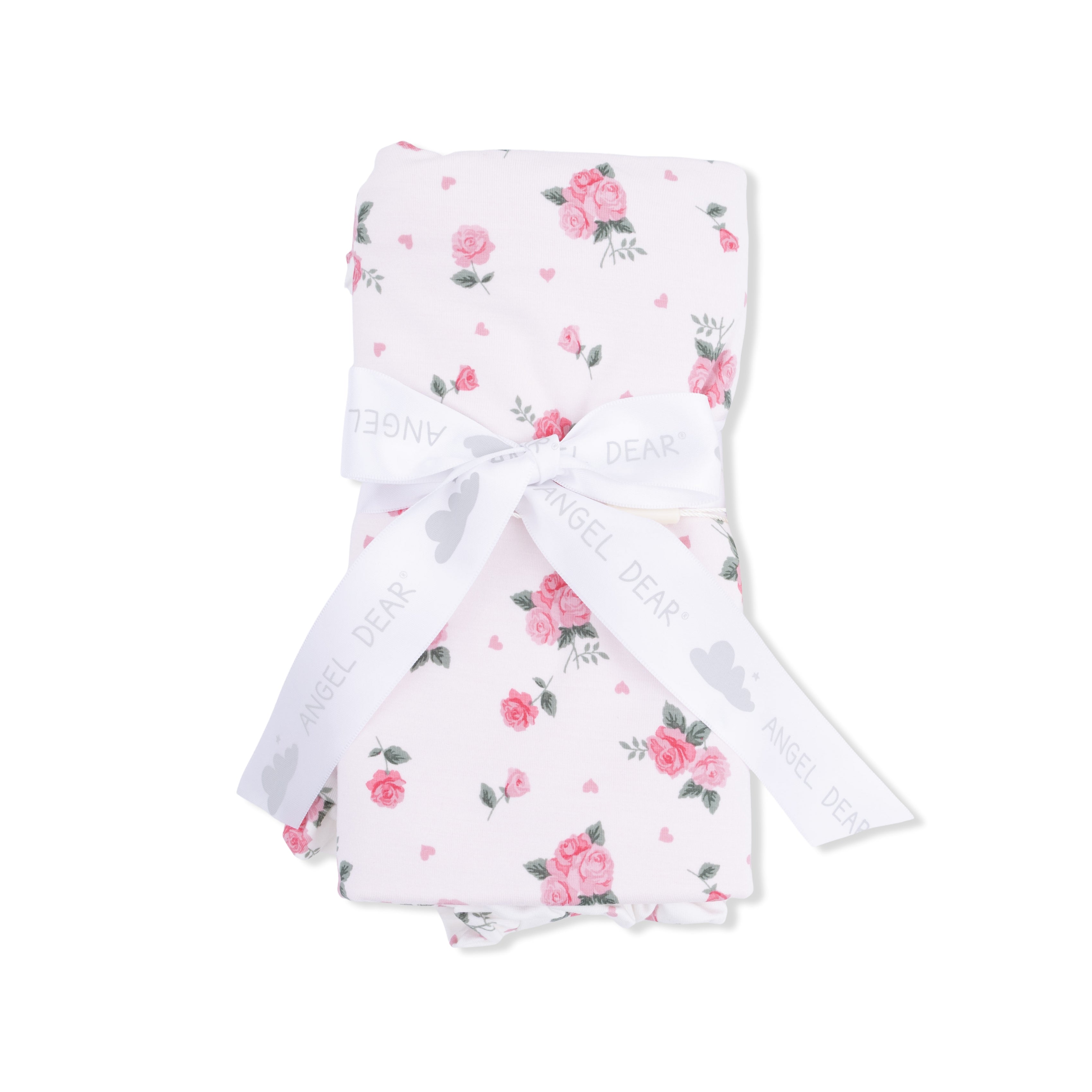 Pink Rosettes - Ruffle Blanket-Angel Dear