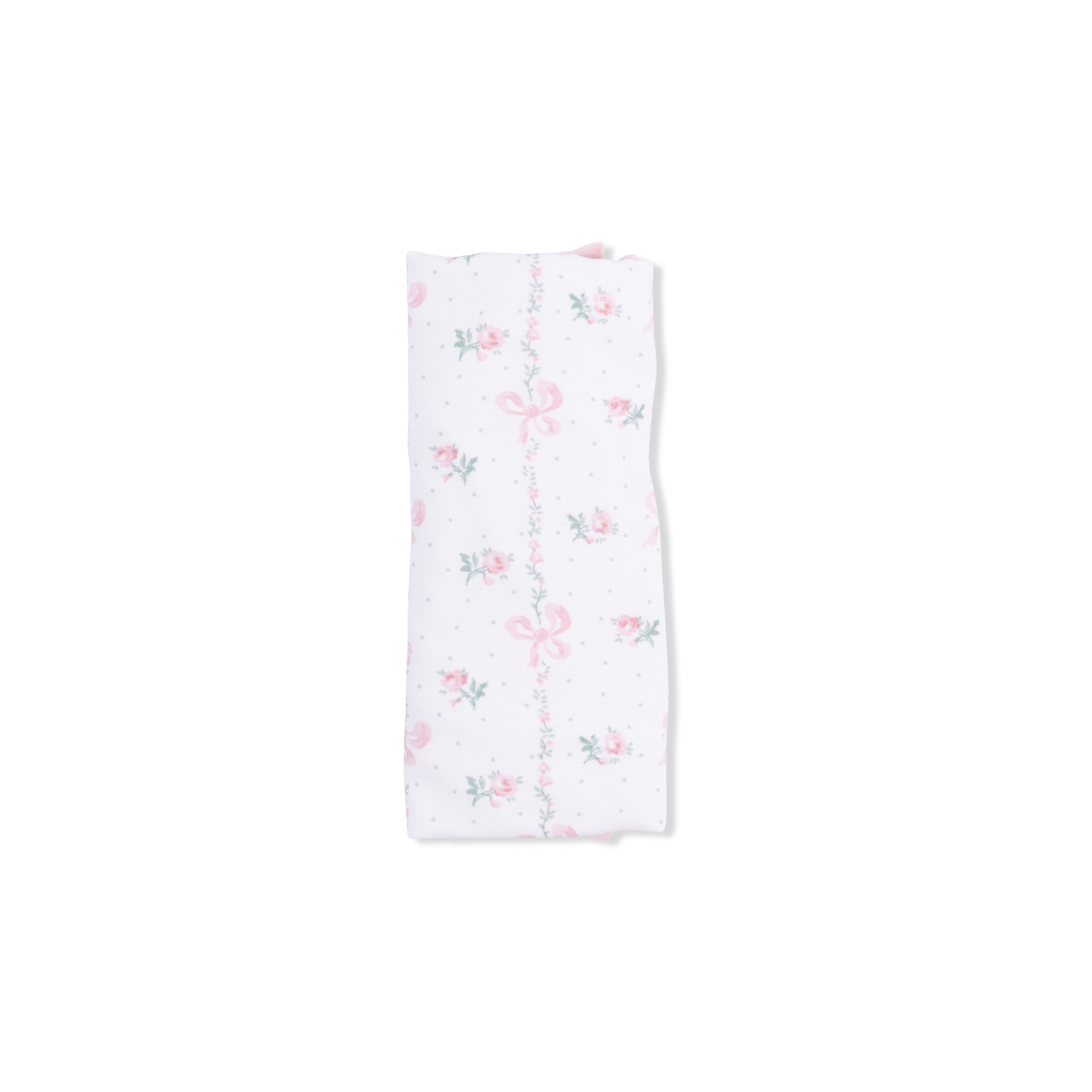 Dainty Buds and Bows - Ruffle Burp Cloth-Angel Dear