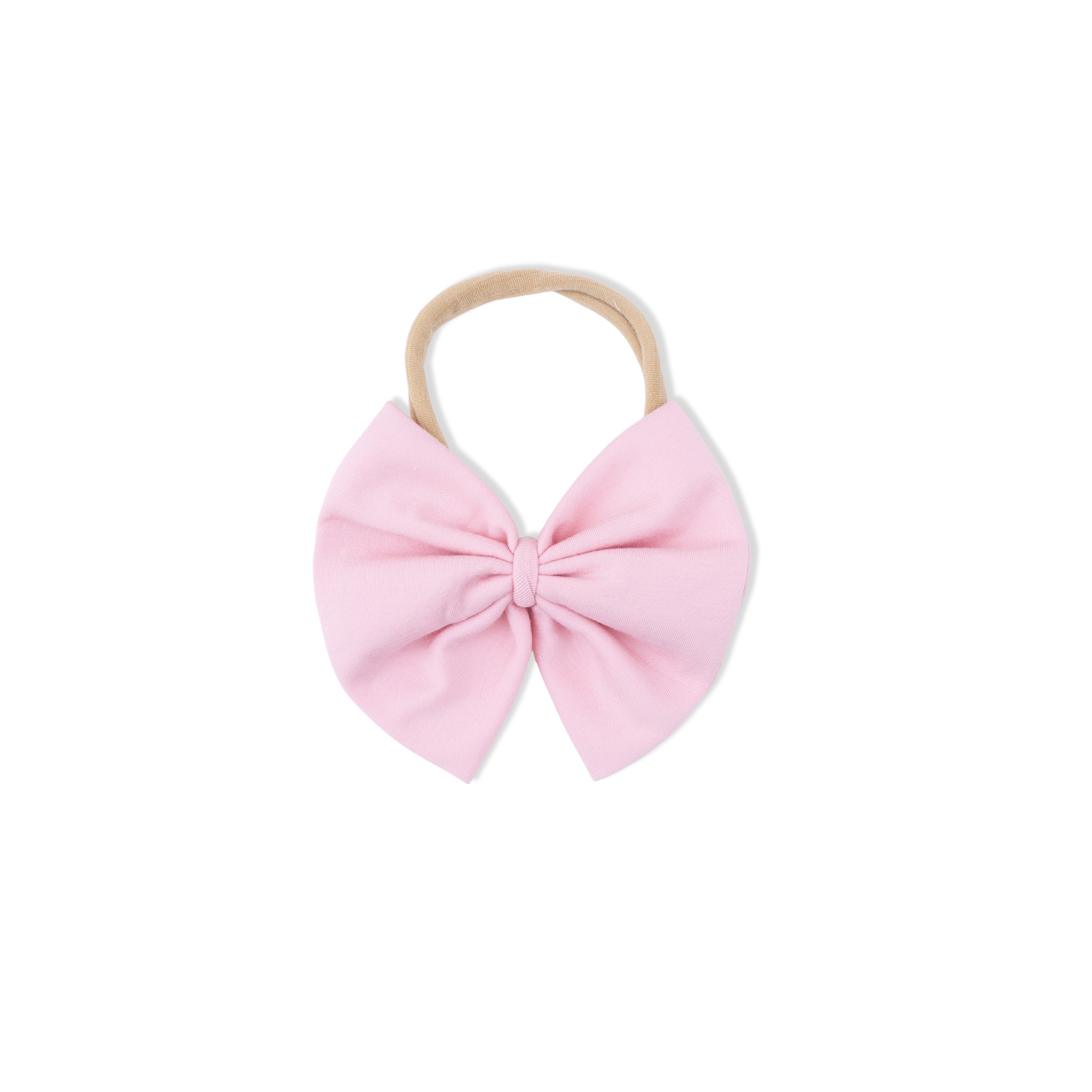 Solid Candy Pink - Bow on Headband