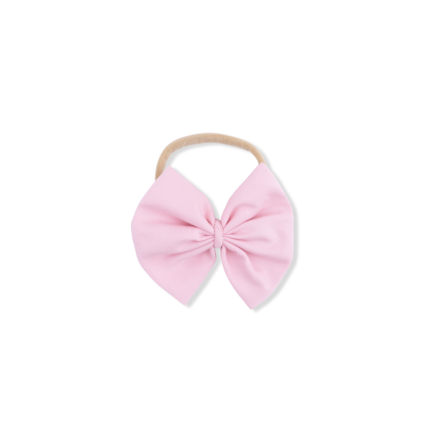 Solid Pink Dolphin - Bow on Headband-Angel Dear