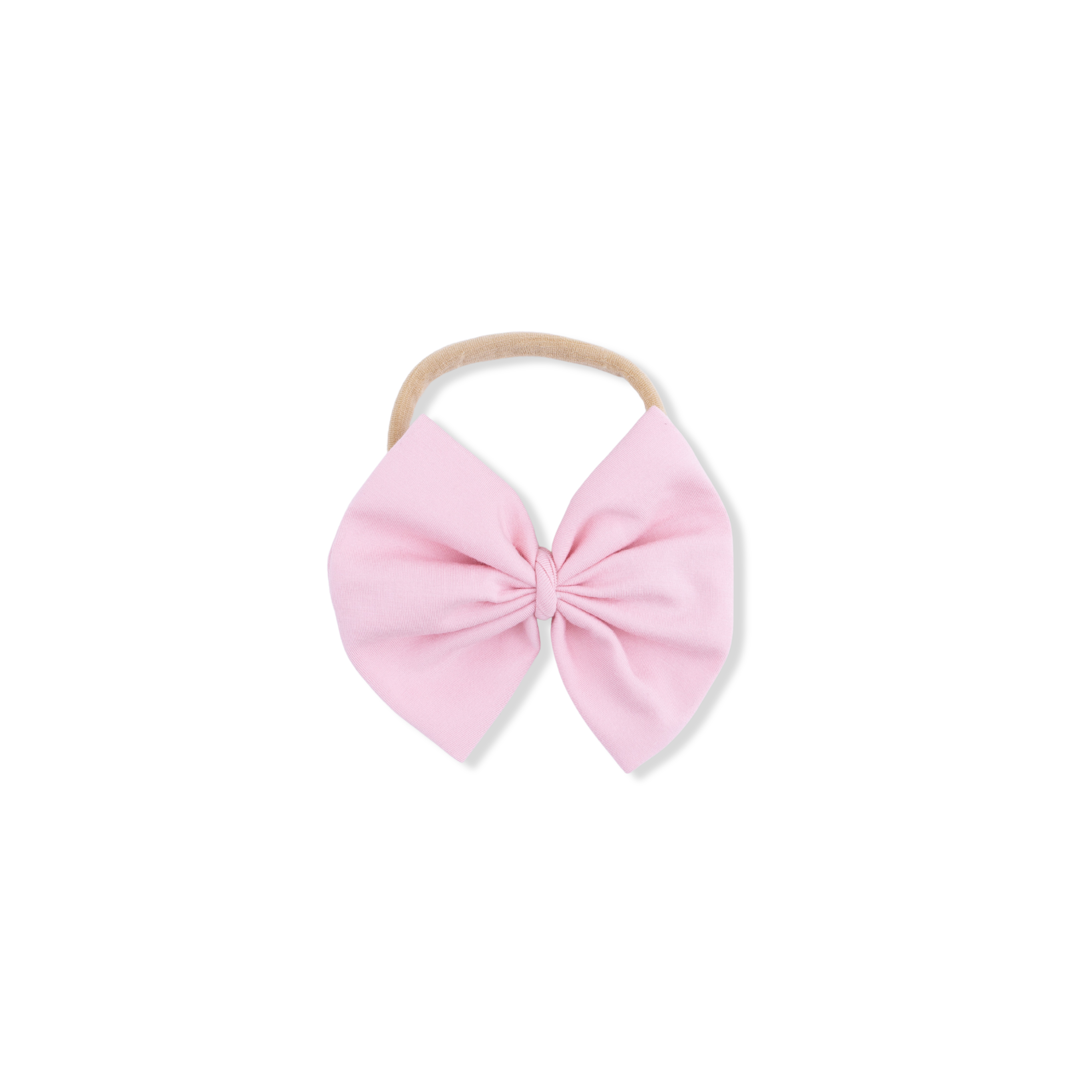 Solid Pink Dolphin - Bow on Headband-Angel Dear
