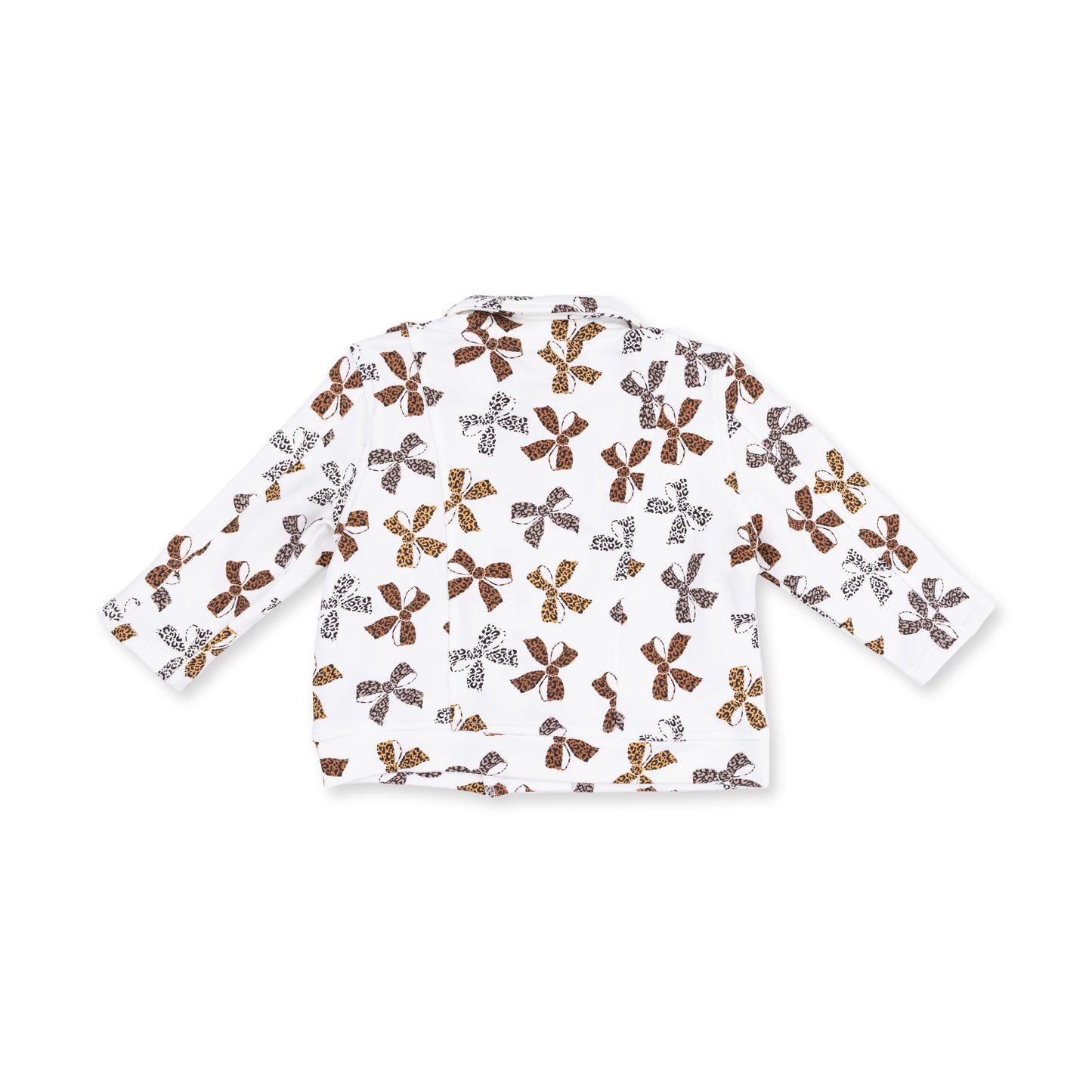 Leopard French Terry - Motorcycle Jacket