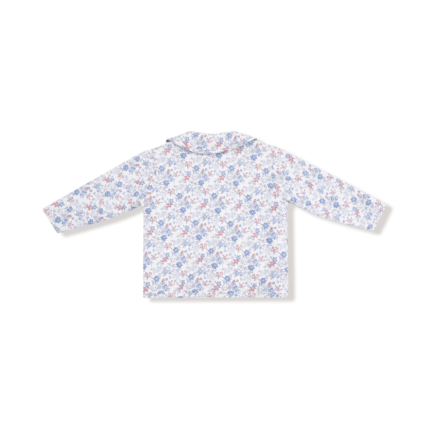 Quilted Jacket with Peter Pan Collar in our  Country Girl Floral print from Angel Dear