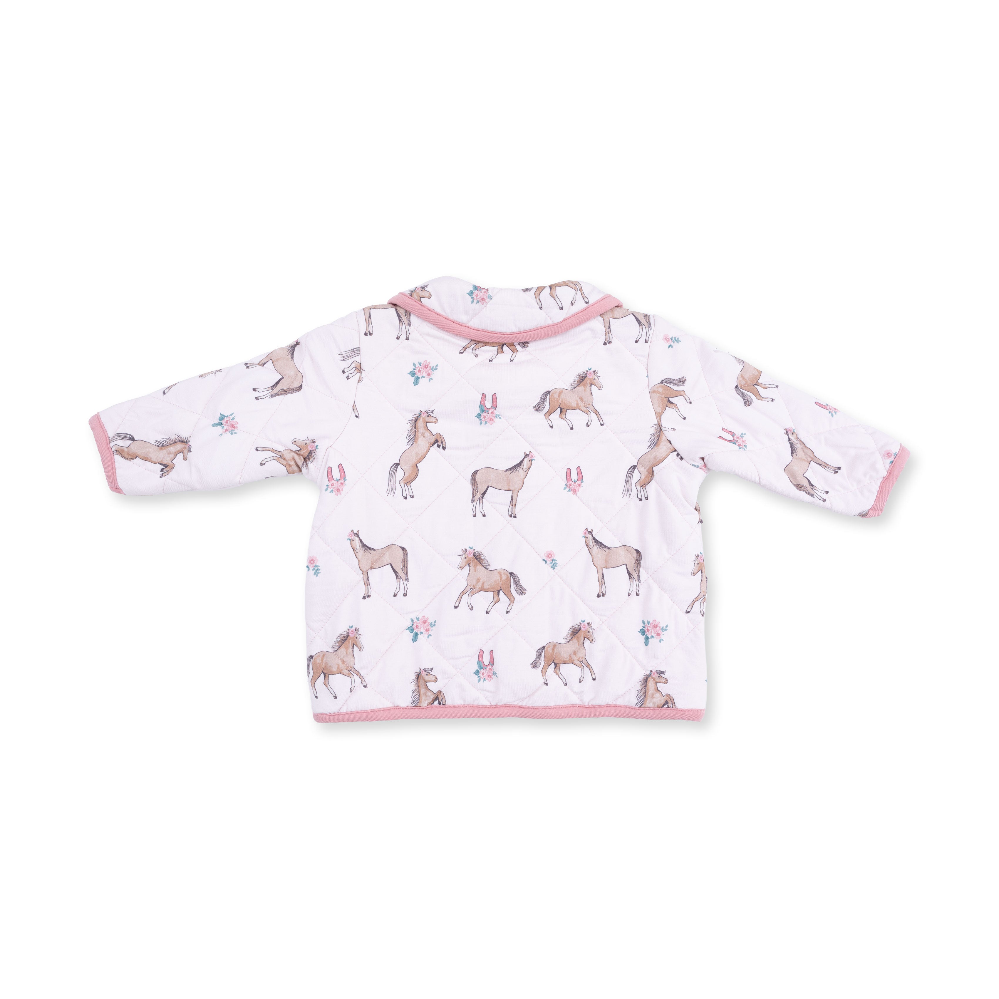 I Love Horses - Quilted Jacket