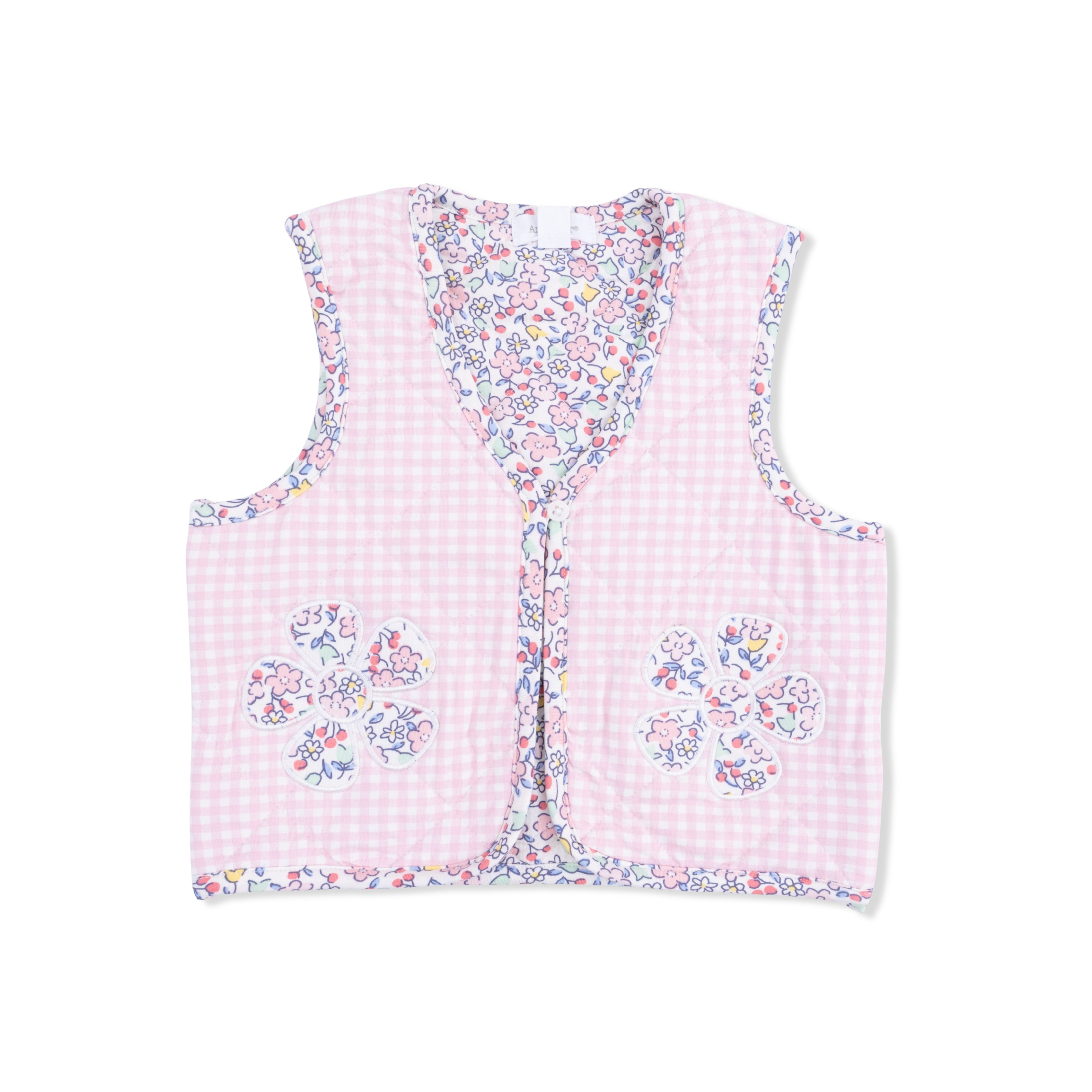 Elizabeth's Garden - Quilted Vest-Angel Dear
