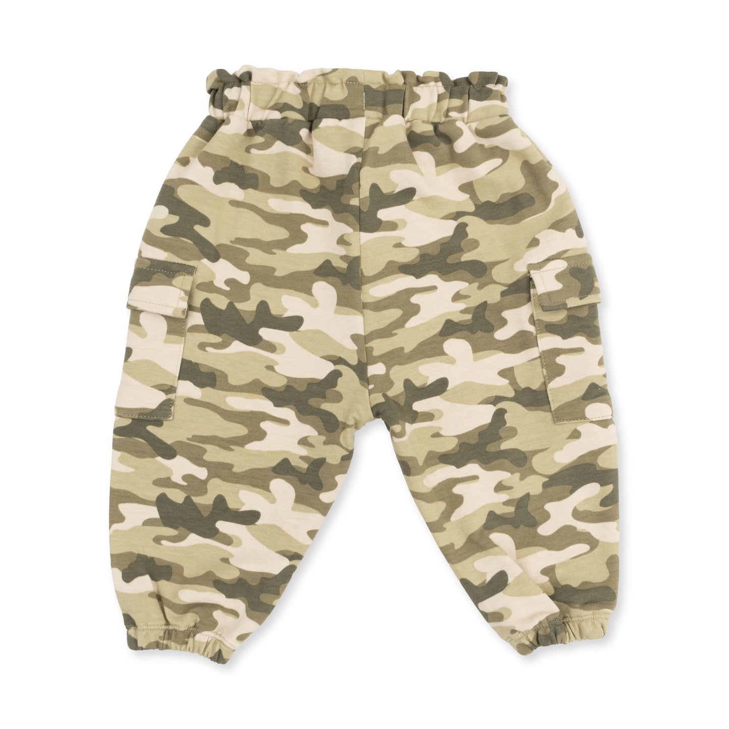 Camo French Terry - Fashion Cargo Pants