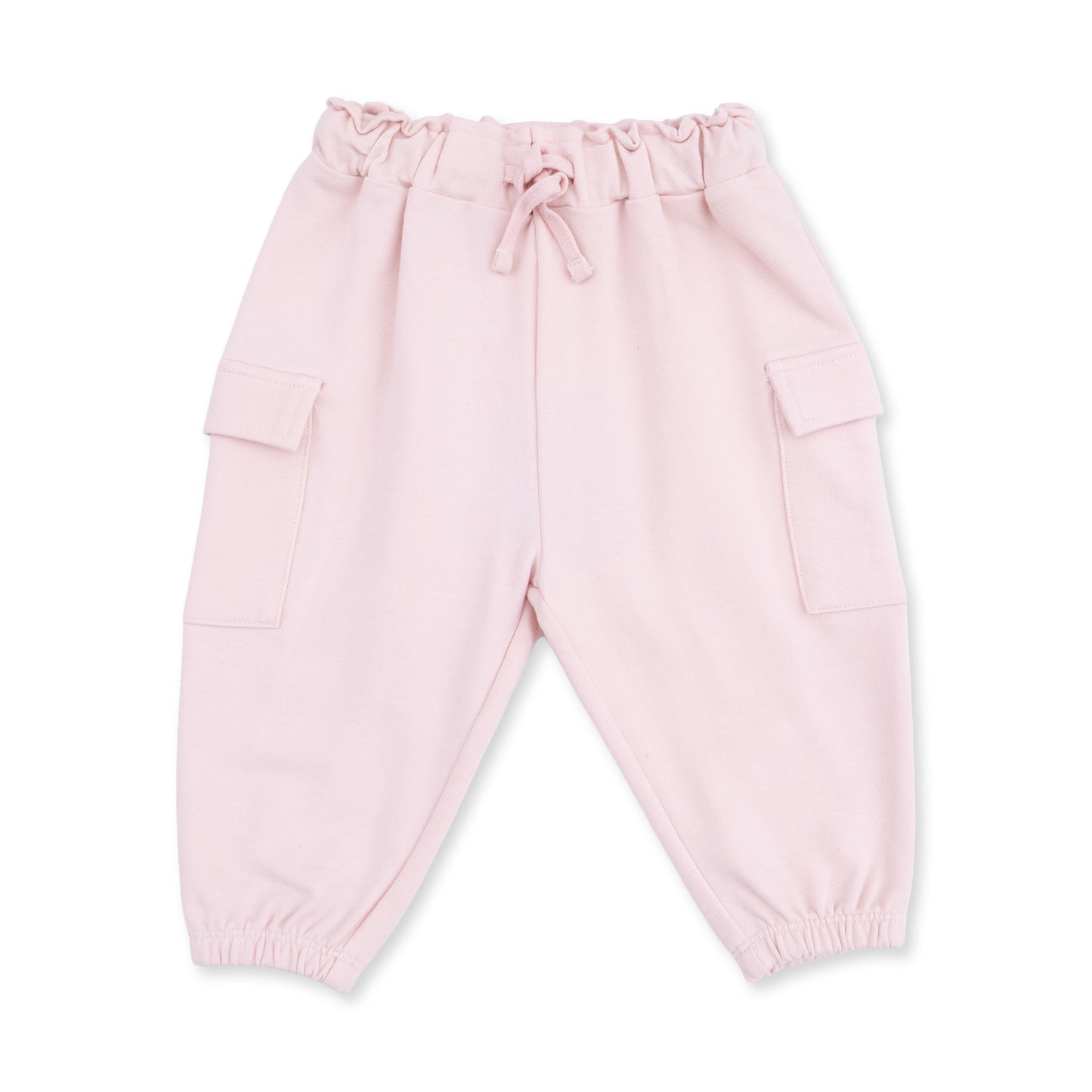Solid Veiled Pink - Fashion Cargo Pants
