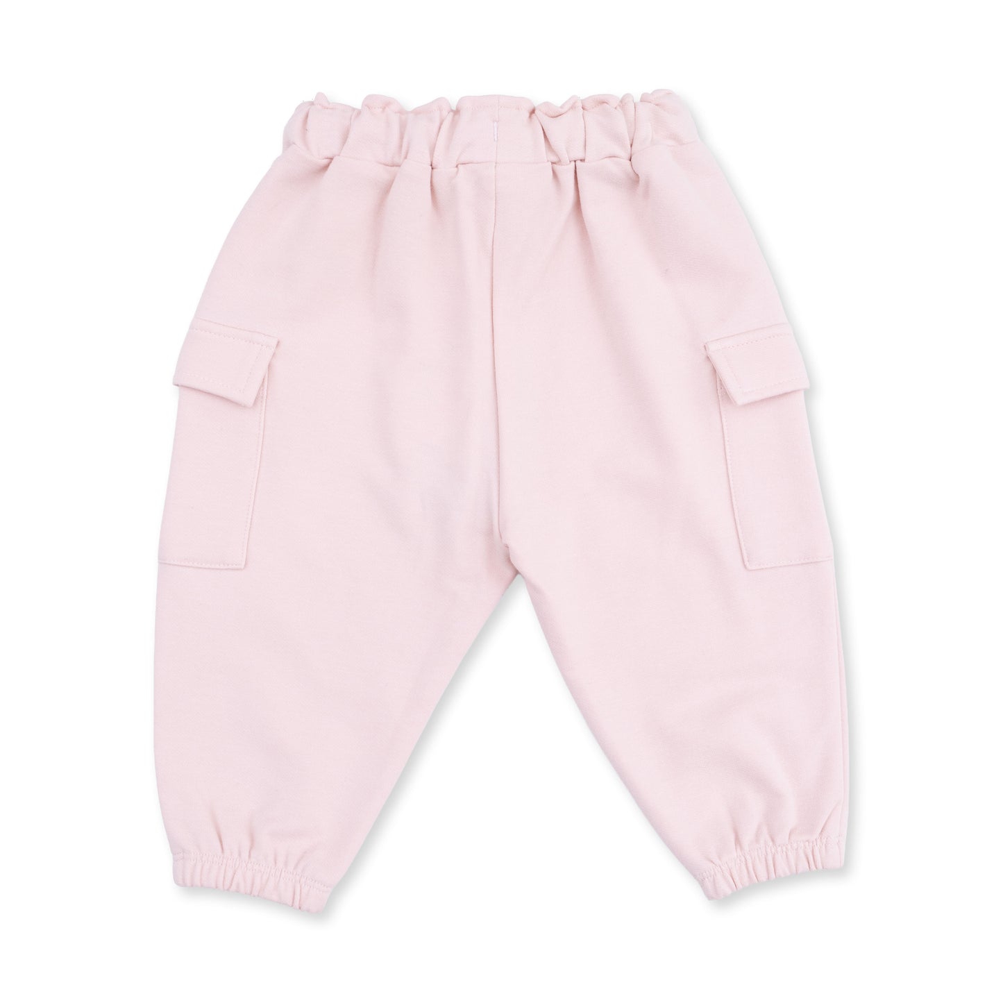 Solid Veiled Pink - Fashion Cargo Pants