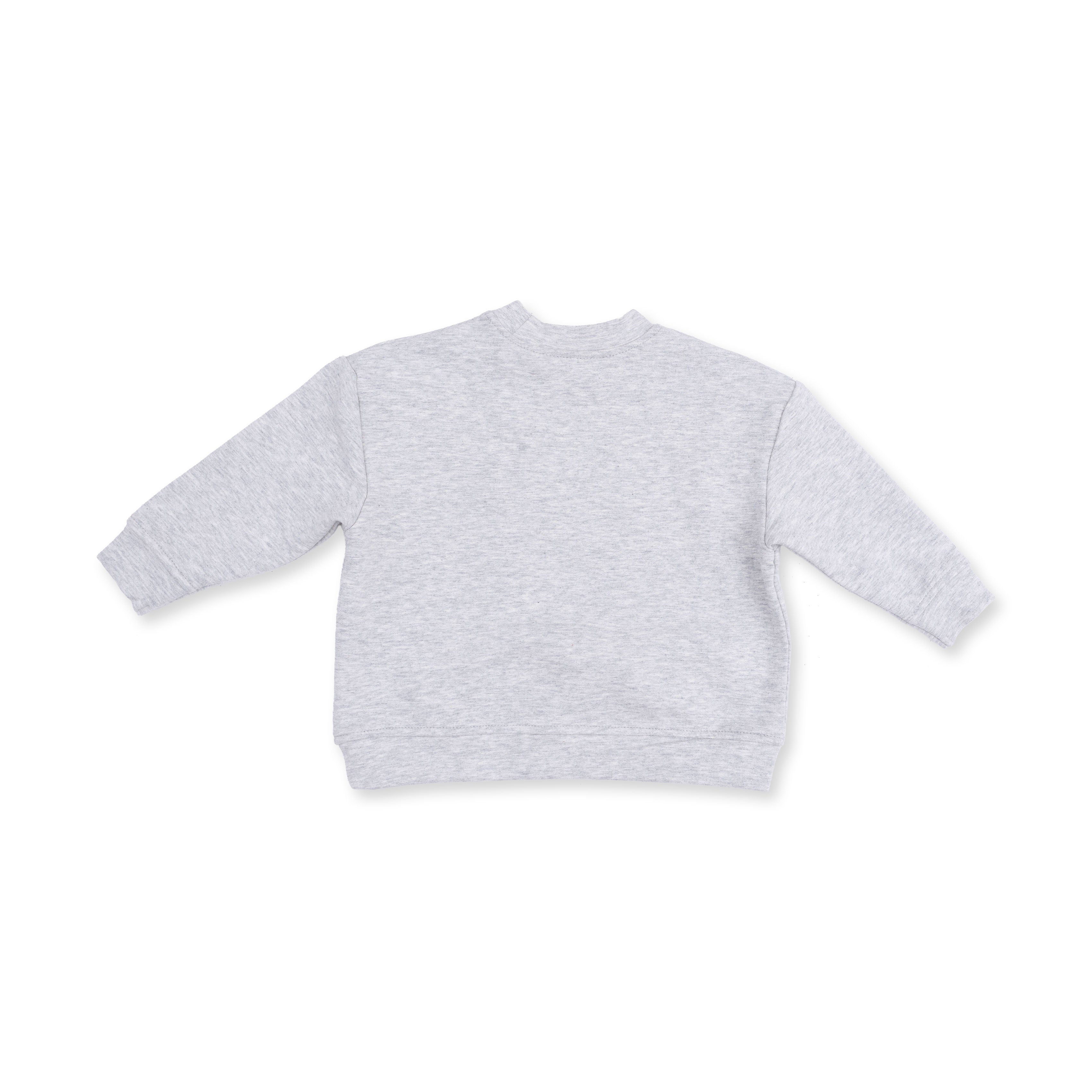 Ghosts Gray - Drop Sleeve Sweatshirt