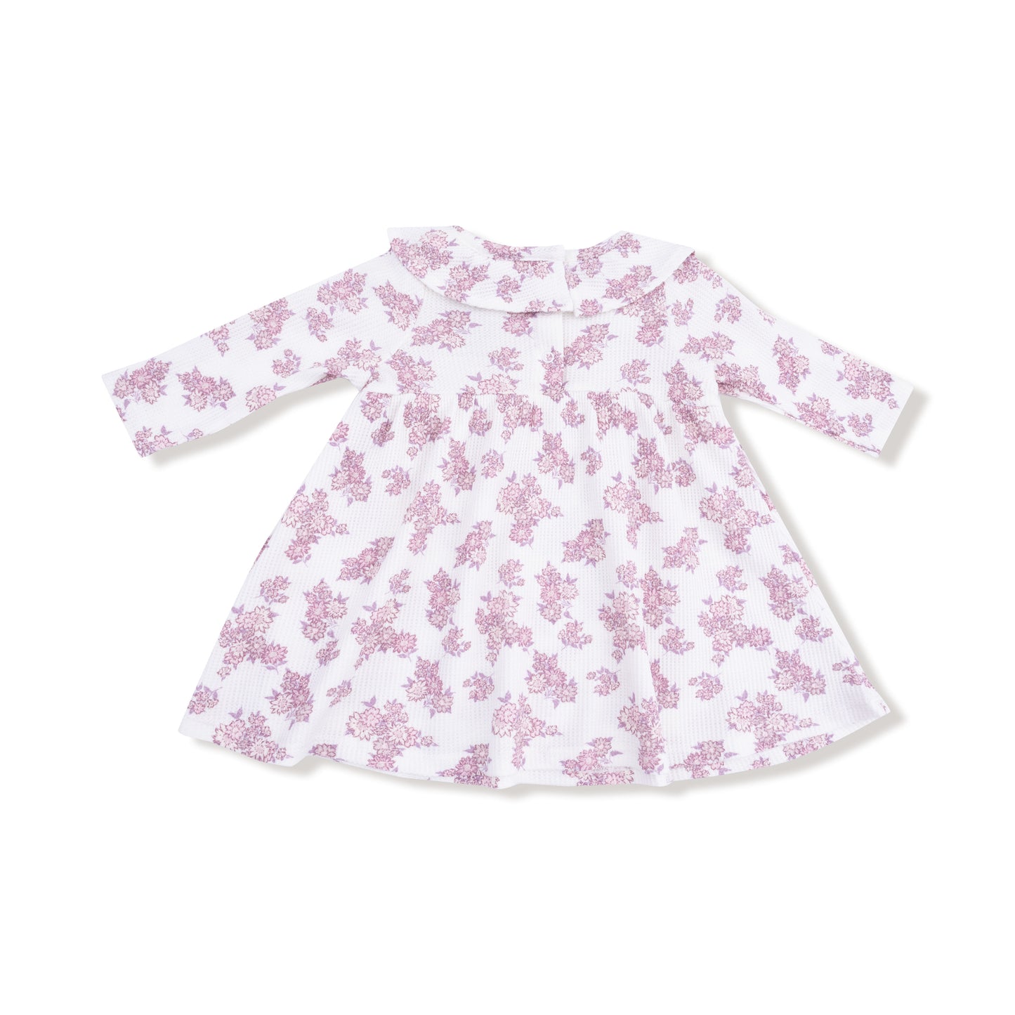 Ruffle Collar Dress with Bloomer in our  Countryside Coreopsis print from Angel Dear