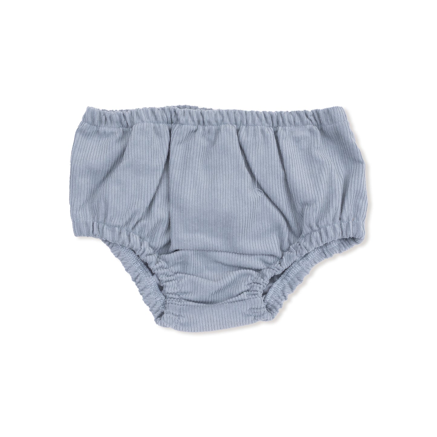 Scoop Yoke with Ruffle Dress + Bloomer in our Quarry print from Angel Dear