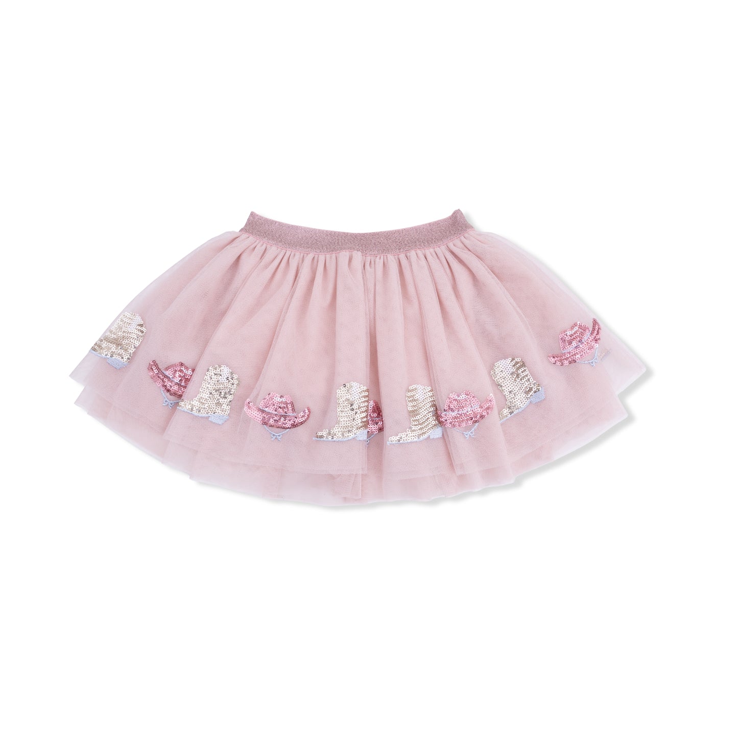Yee Haw Cowgirl - Tutu Skirt with Bike Shorts-Angel Dear