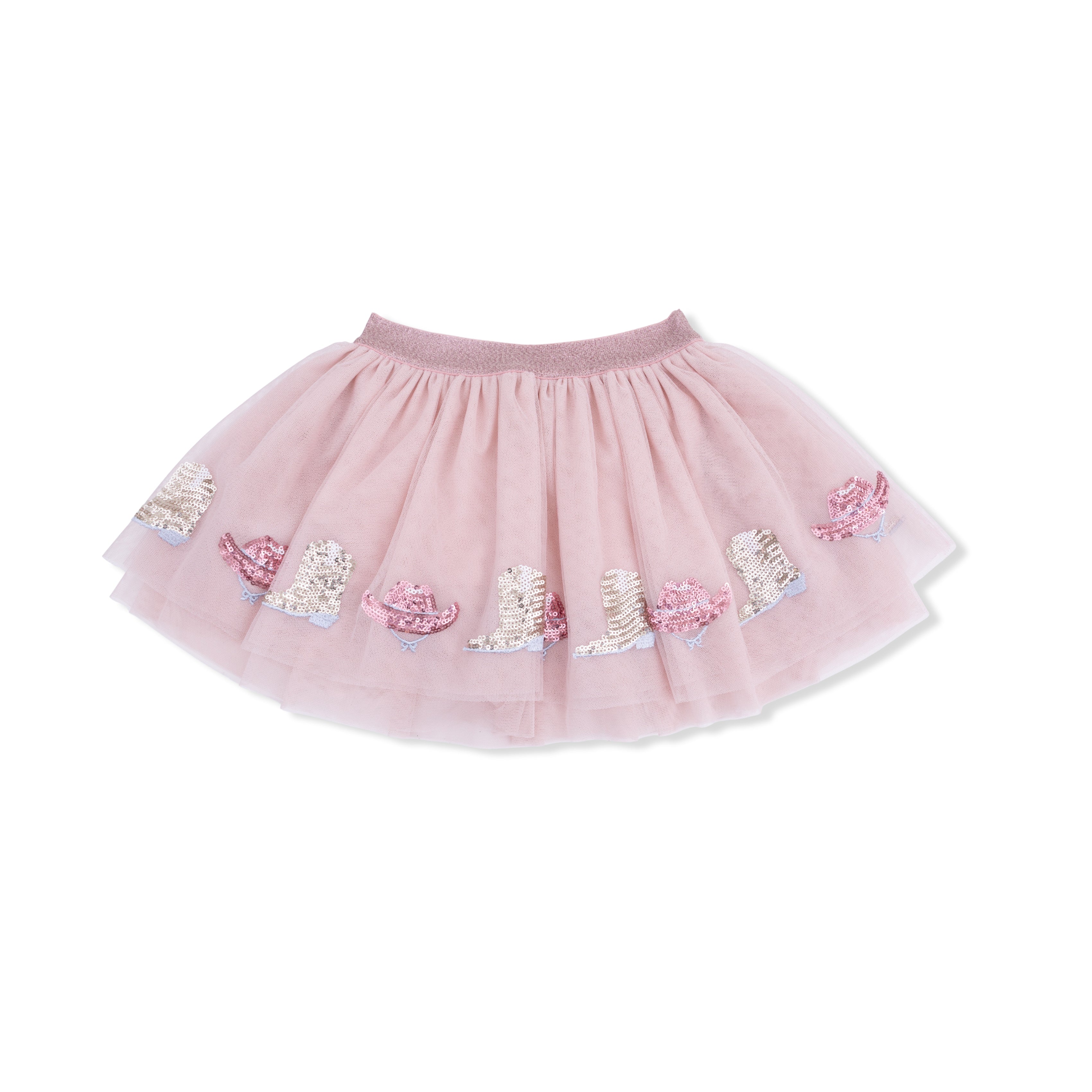 Yee Haw Cowgirl - Tutu Skirt with Bike Shorts-Angel Dear