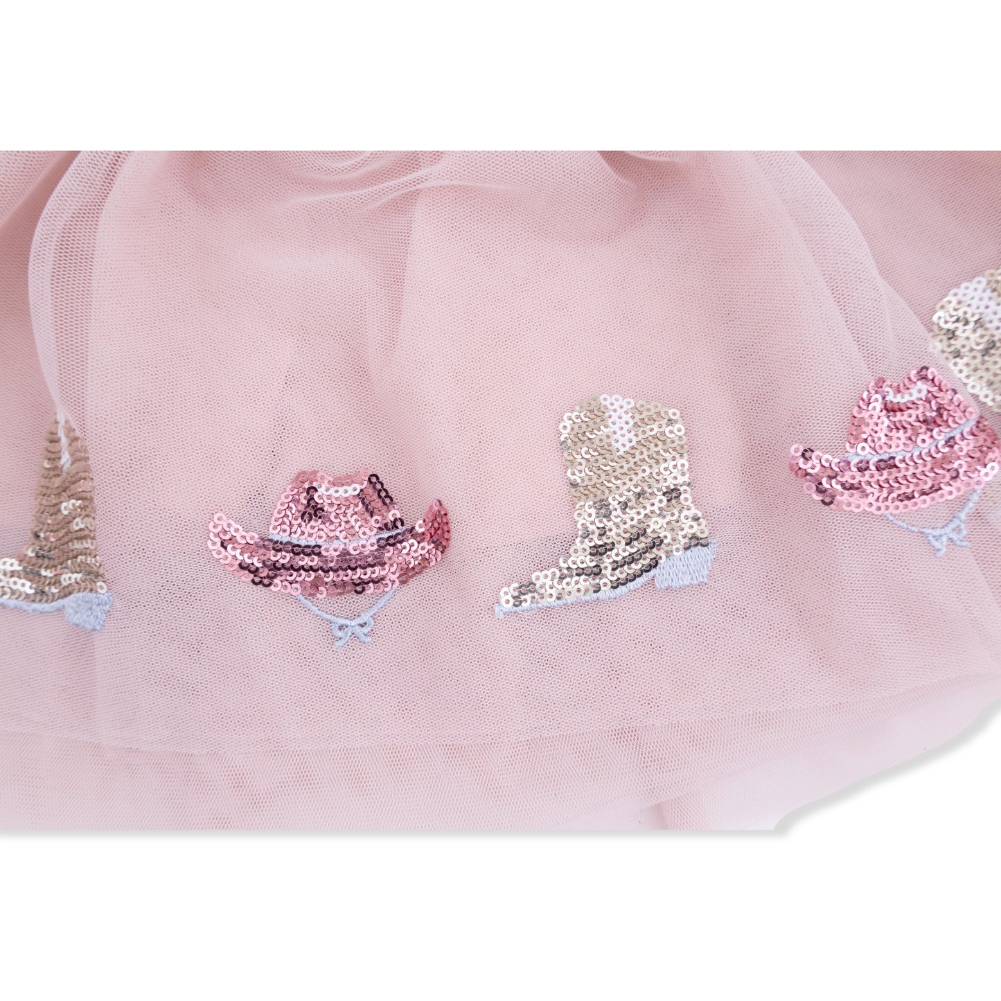 Yee Haw Cowgirl - Tutu Skirt with Bike Shorts-Angel Dear