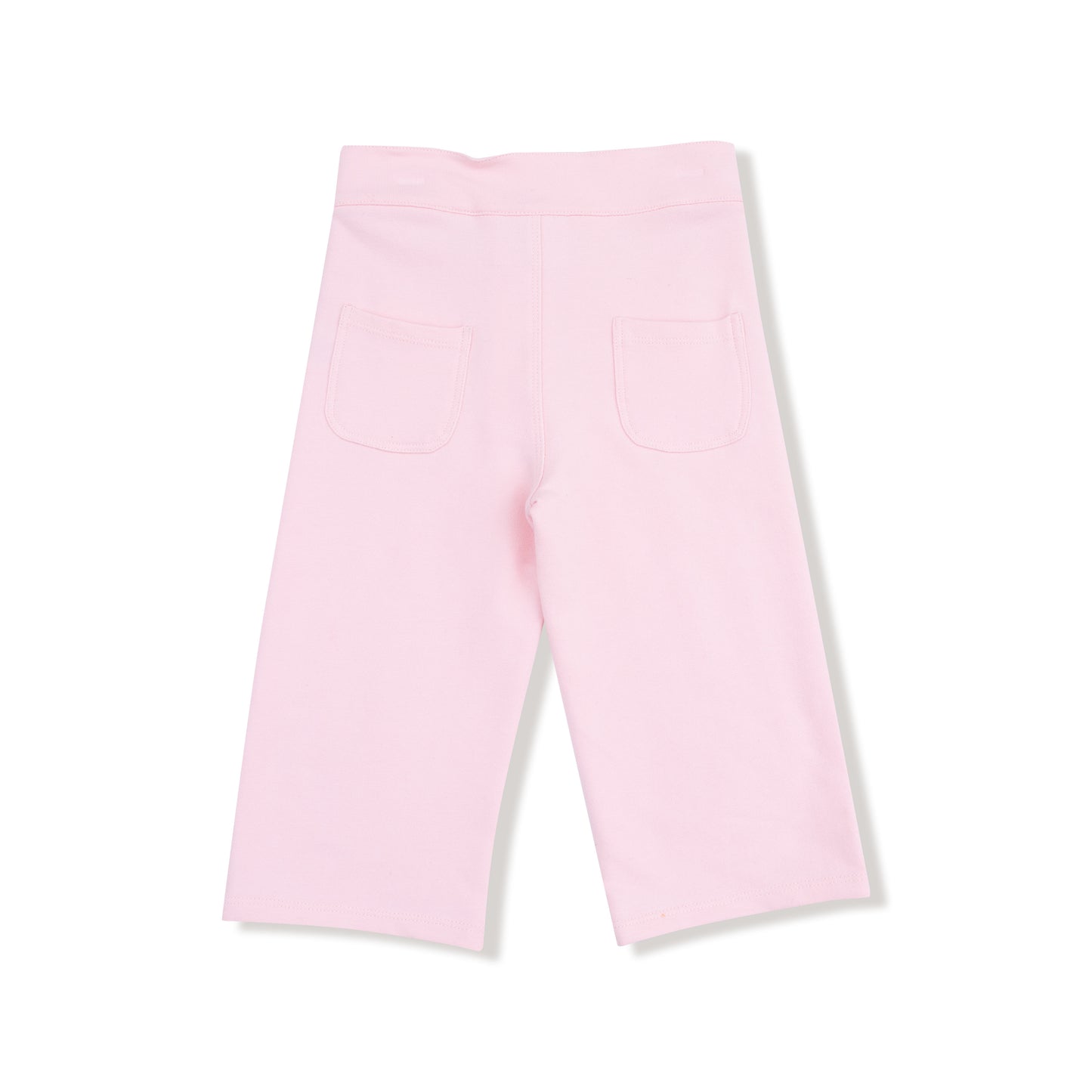 High Waisted Wide Leg Pant in our  Varsity - Pink print from Angel Dear