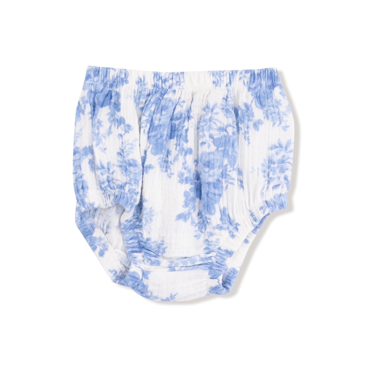 Long Sleeve Vintage Lace Dress and Bloomer (2T to 4T Dress Only) in our  Dream Cottage Floral Blue print from Angel Dear