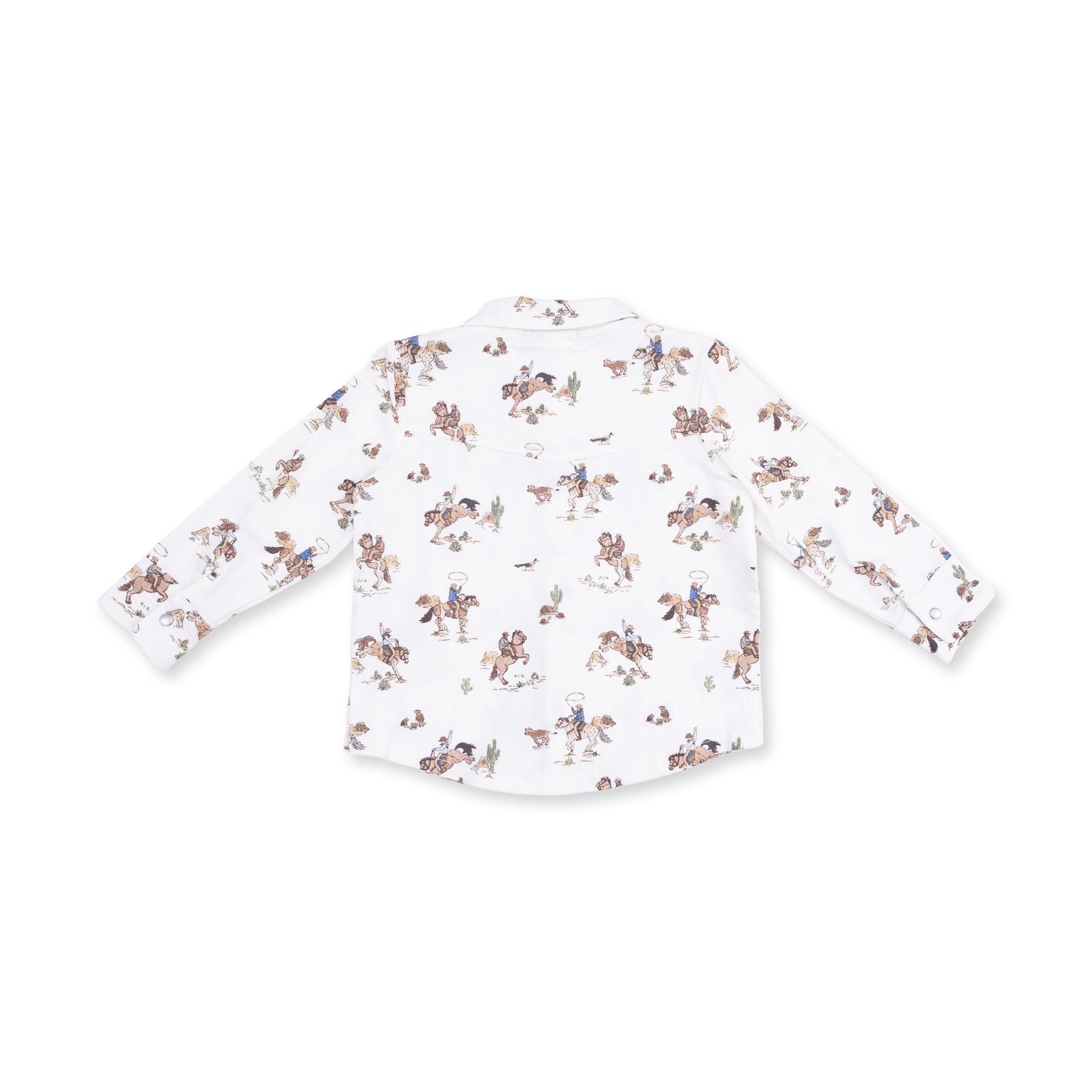 Floral patterned shirt on a white background