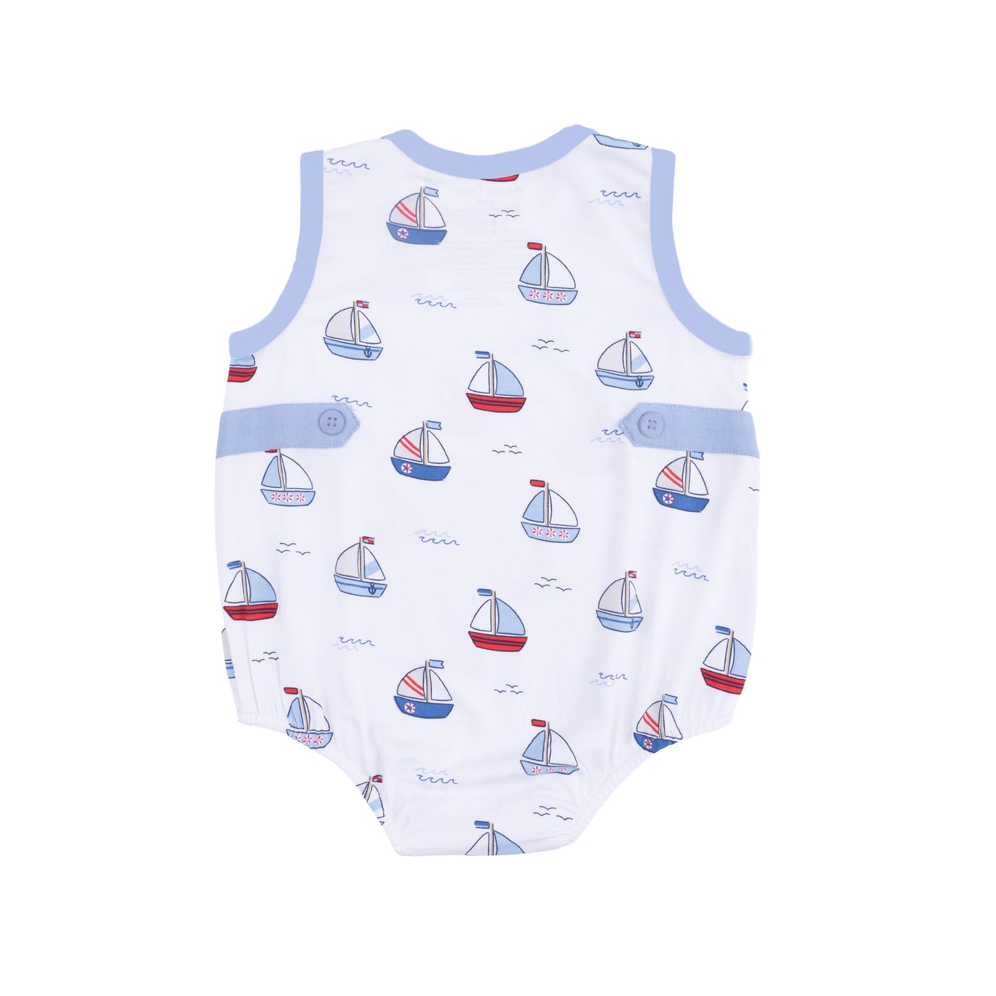 Bubbly Sailboats Blue - Bubble