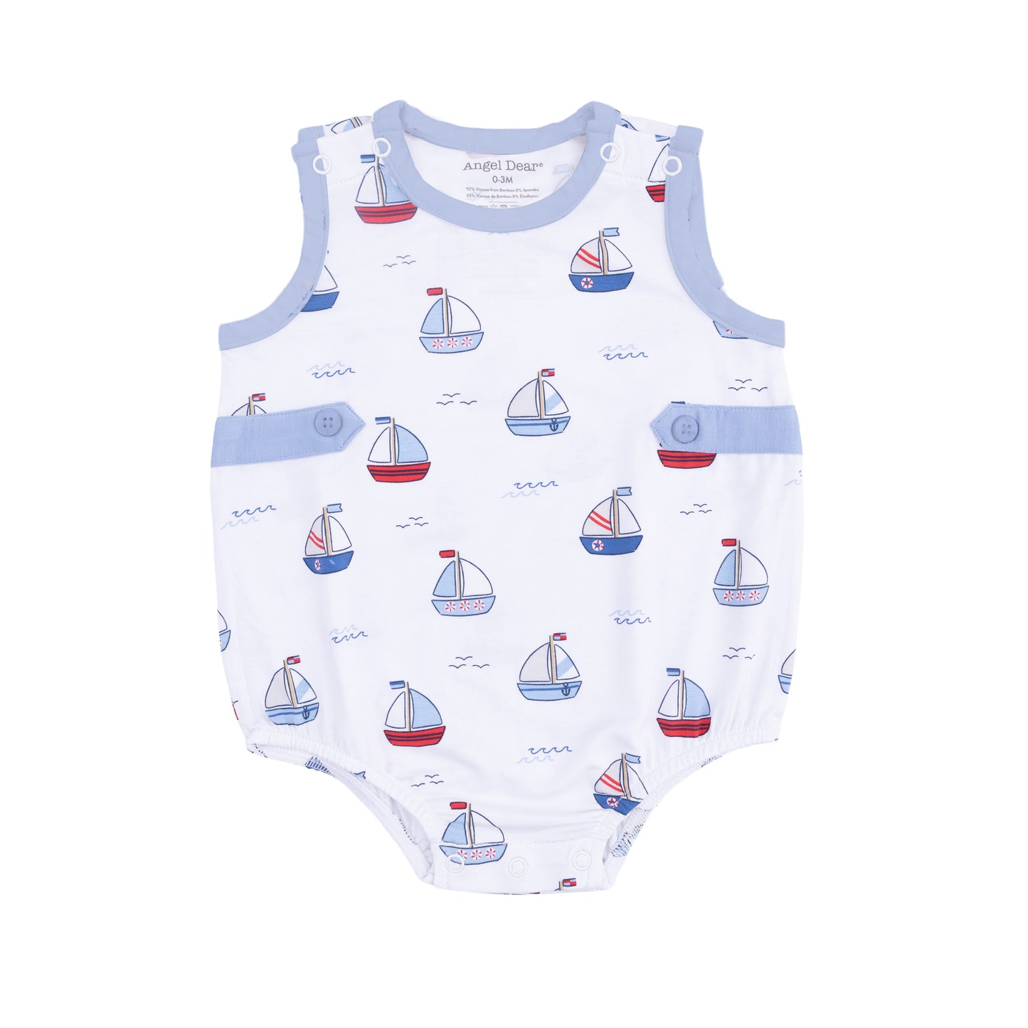Bubbly Sailboats Blue - Bubble