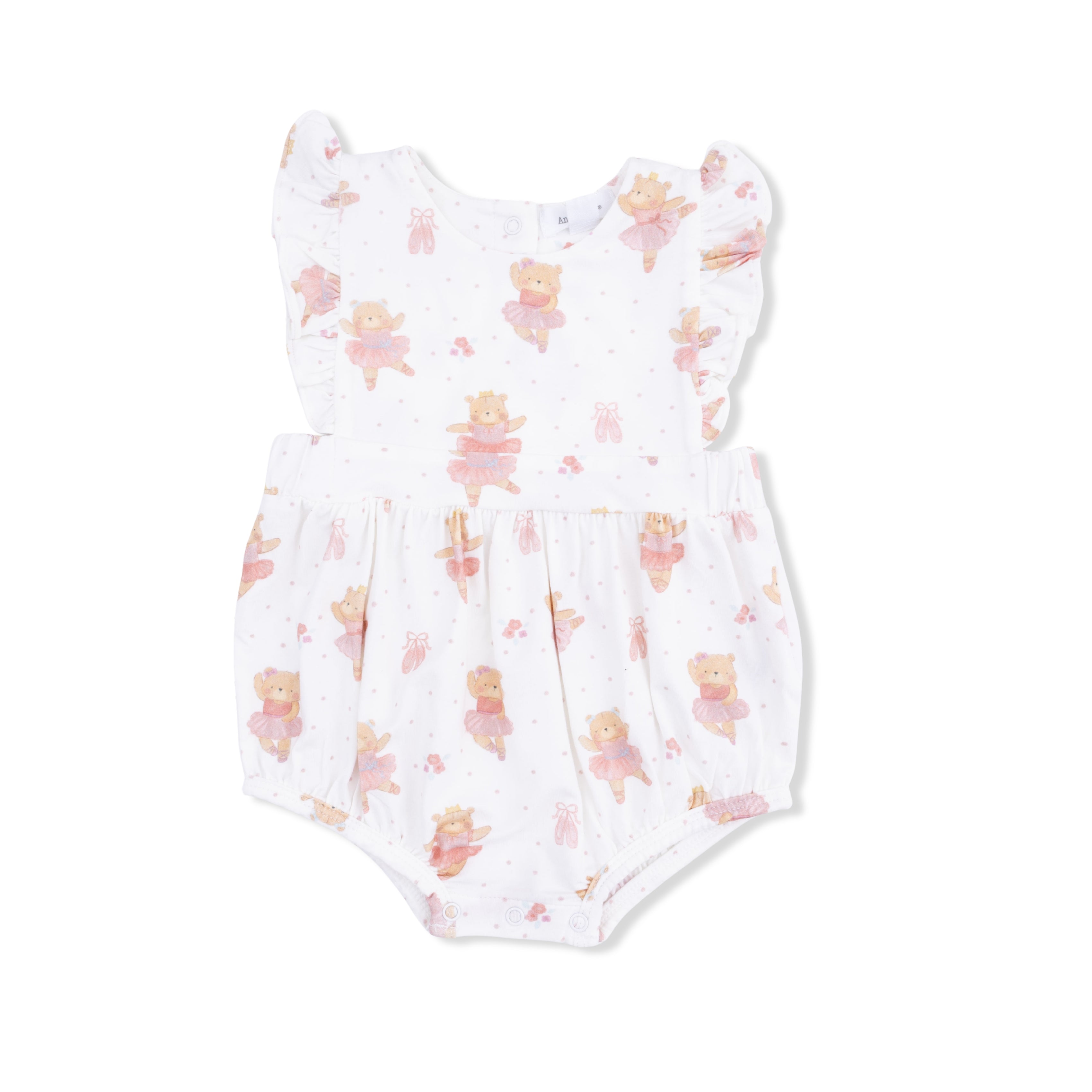 Teddy Bear Ballerina - Sunsuit-Angel Dear