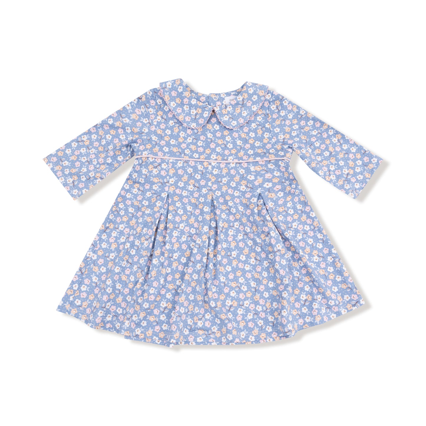 Box Pleat Dress  & Leggings in our Country Calico print from Angel Dear